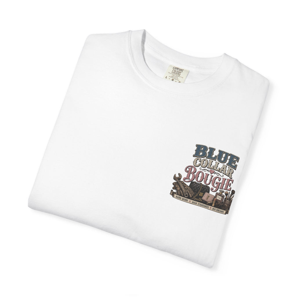Blue Collar Bougie T-Shirt — Workwear Vintage Graphic Tee
