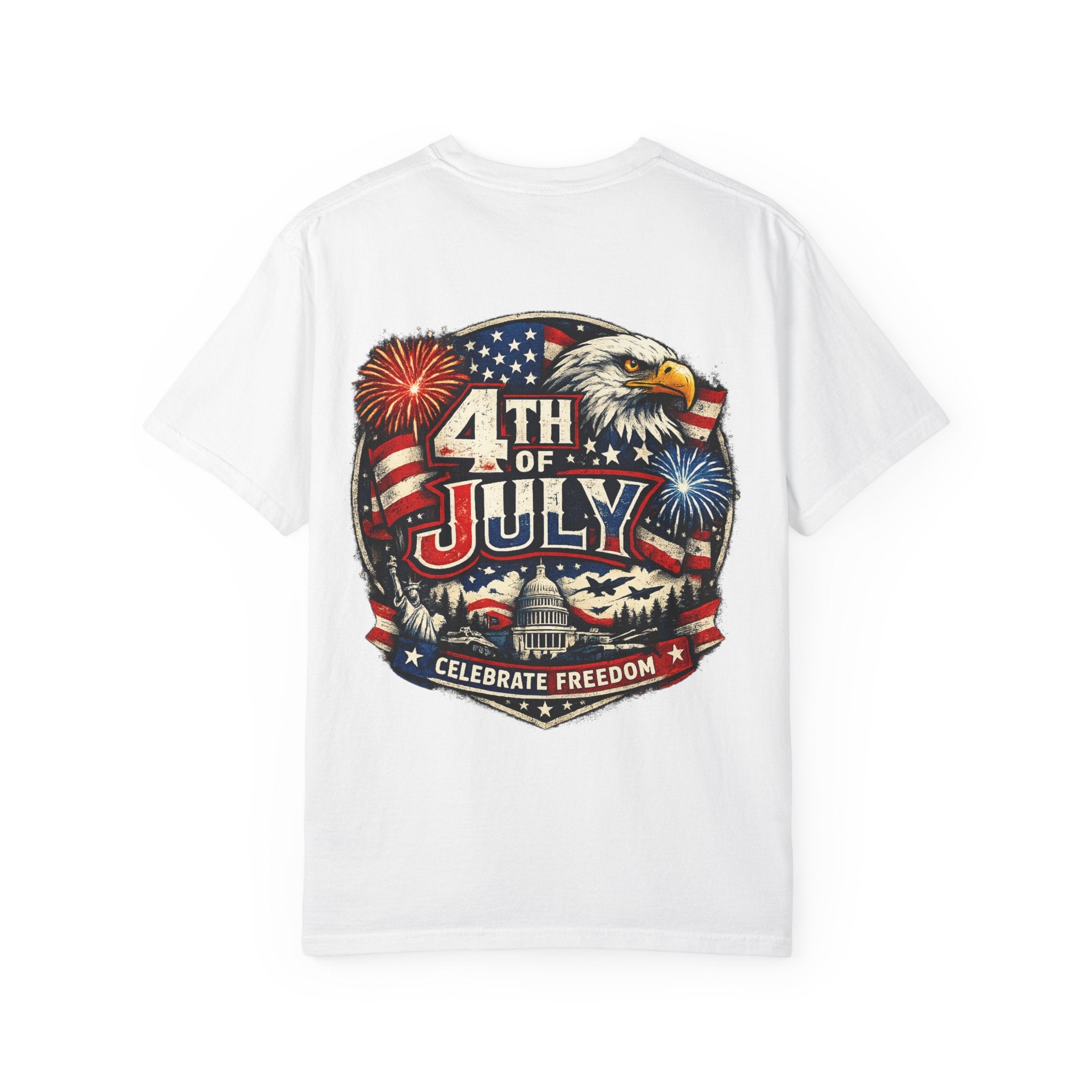 4th of July Eagle T-Shirt — Celebrate Freedom Patriotic Tee