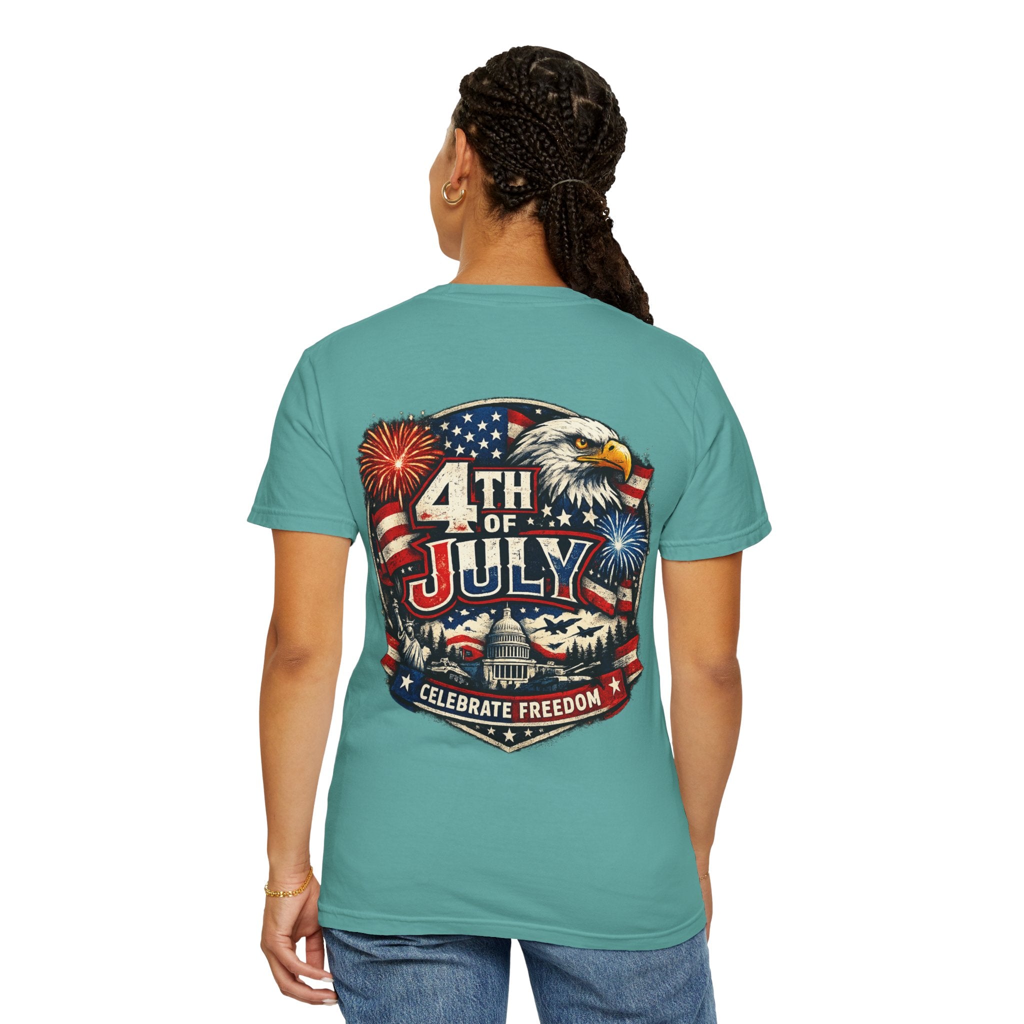 4th of July Eagle T-Shirt — Celebrate Freedom Patriotic Tee