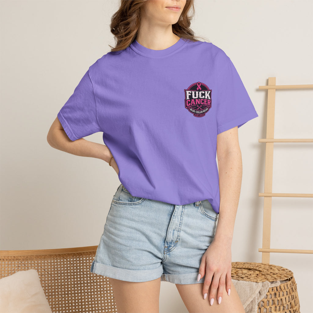 Fuck Cancer T-Shirt — Pink Ribbon Awareness Graphic Tee