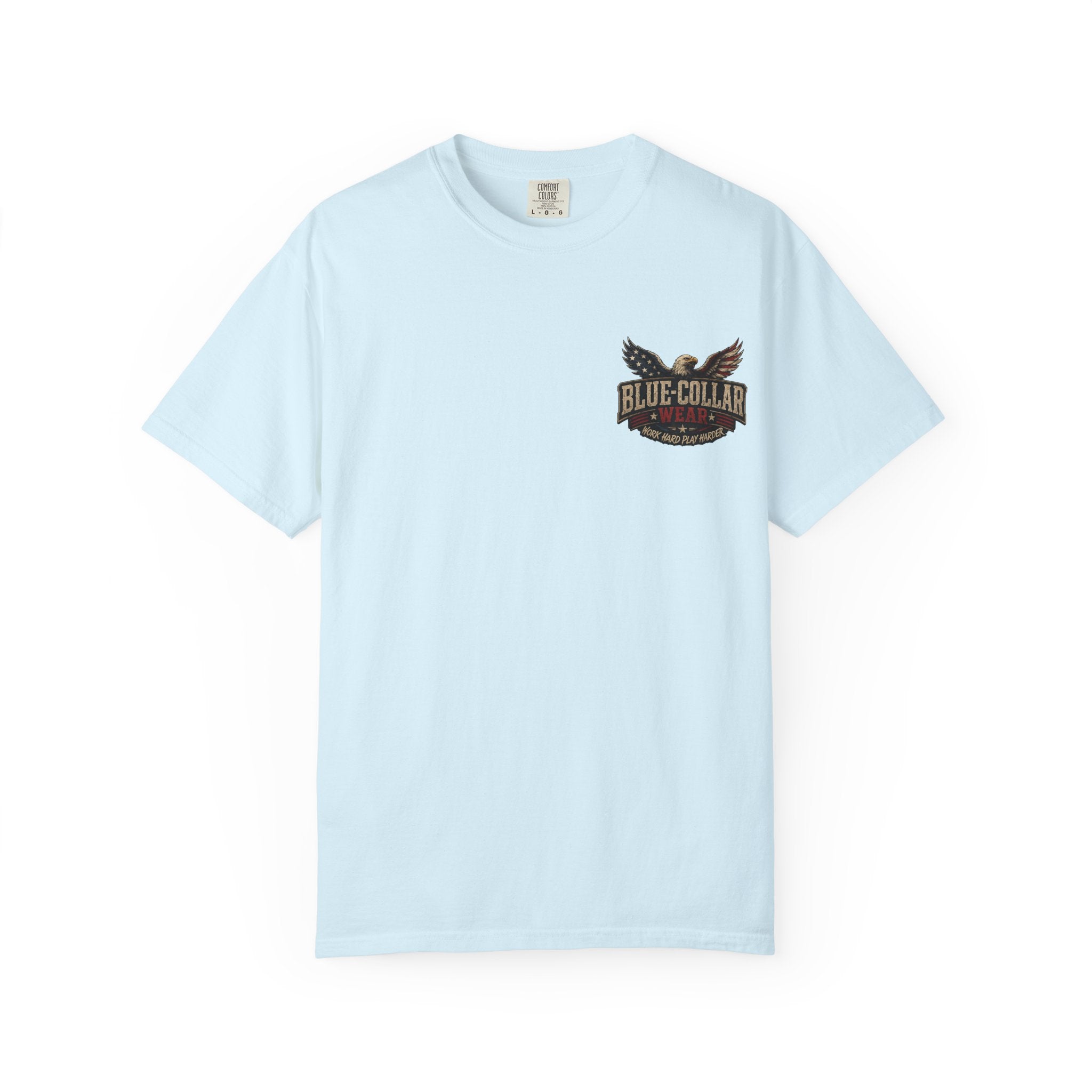 Patriotic 'America Land of the Free' T-Shirt — Eagle & Flag Graphic