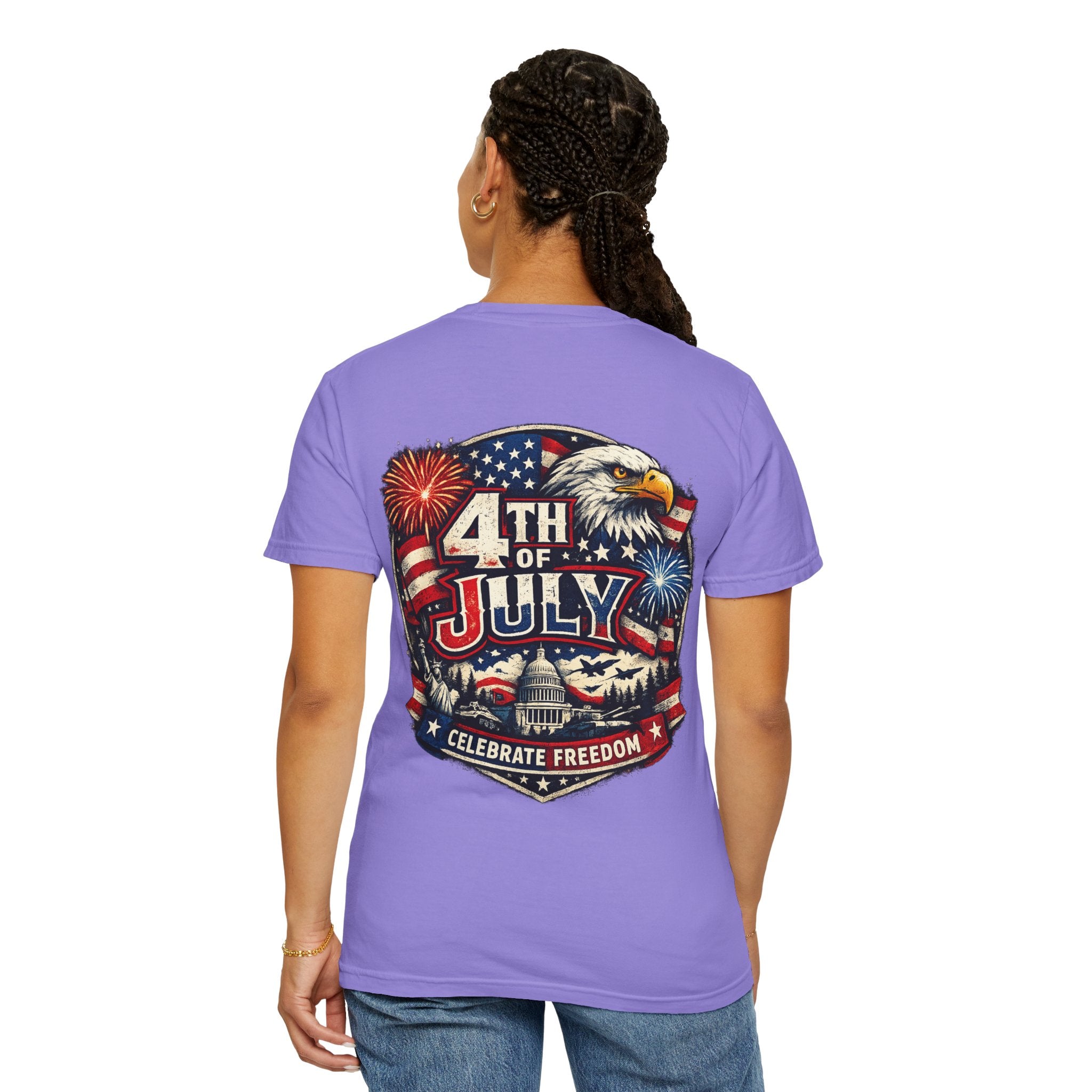 4th of July Eagle T-Shirt — Celebrate Freedom Patriotic Tee