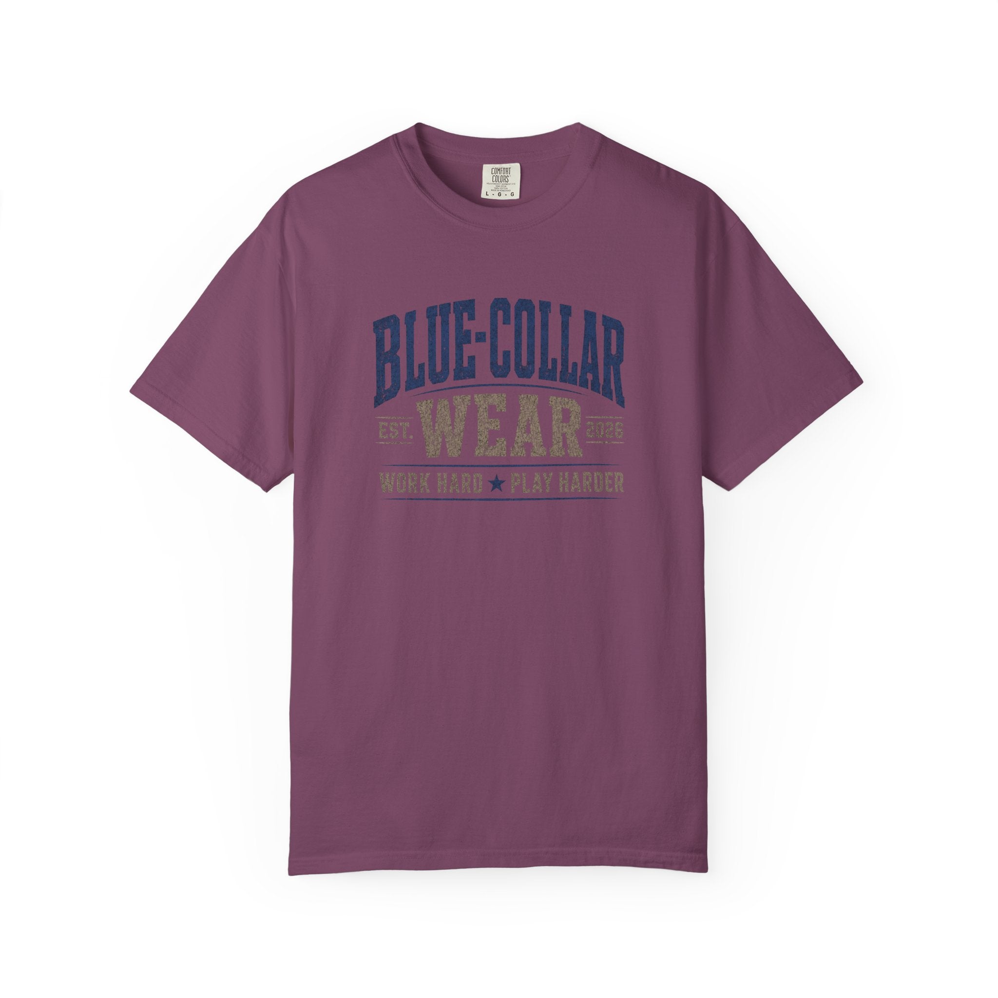 Blue-Collar Wear "Lord Just Get Us Through Hell Week" Work T-Shirt