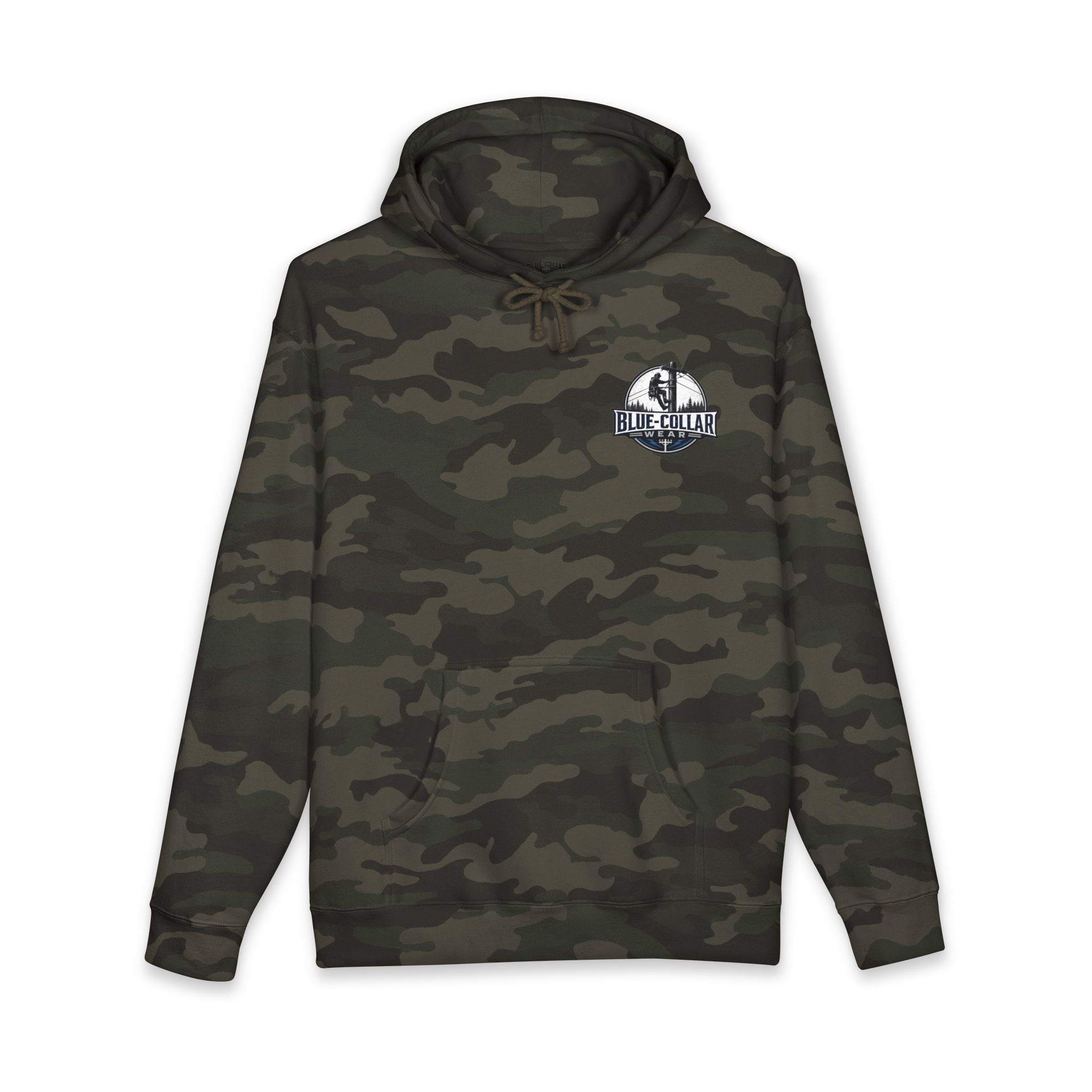 Blue-Collar Wear Hoodie — Lineman Workwear Pullover