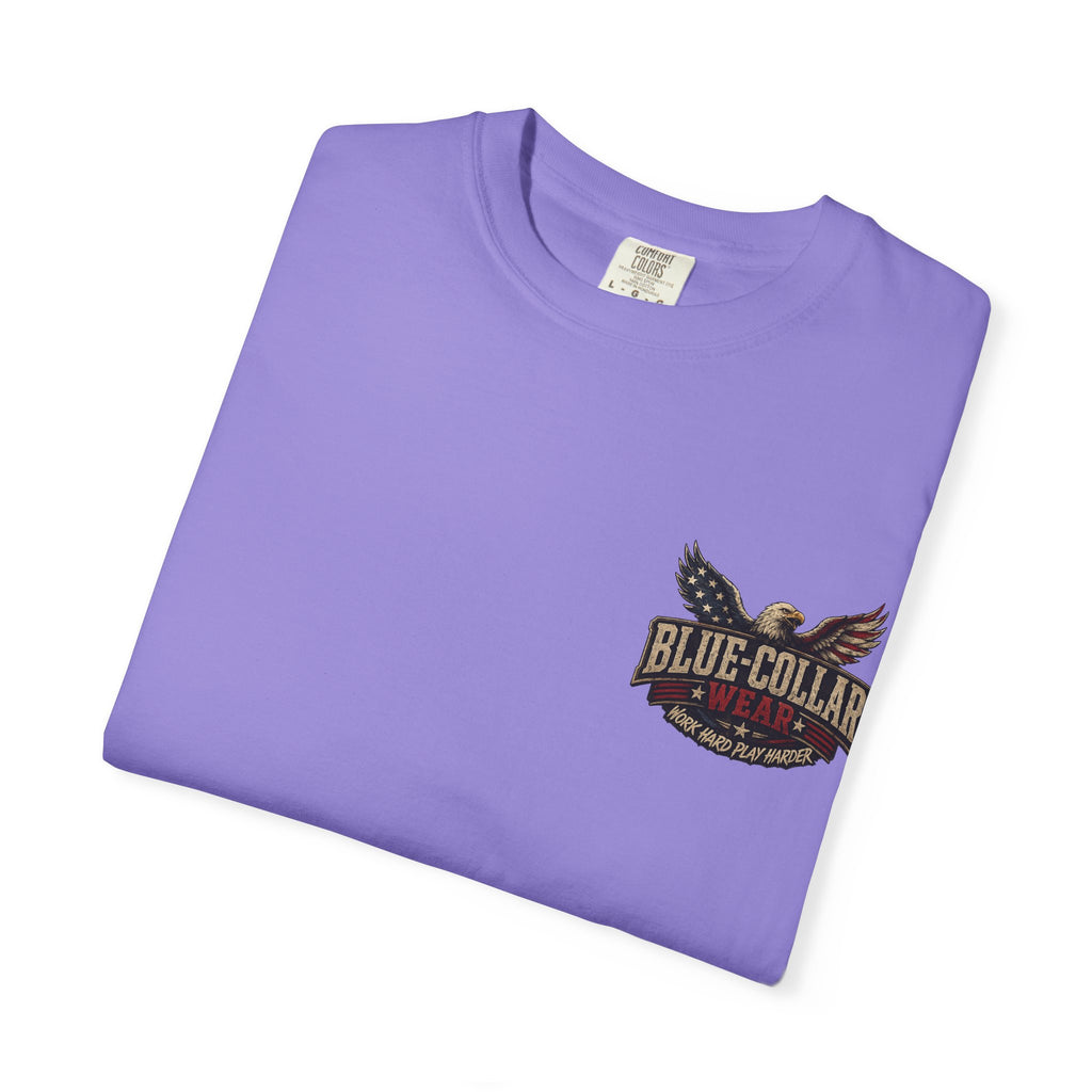 Patriotic 'America Land of the Free' T-Shirt — Eagle & Flag Graphic
