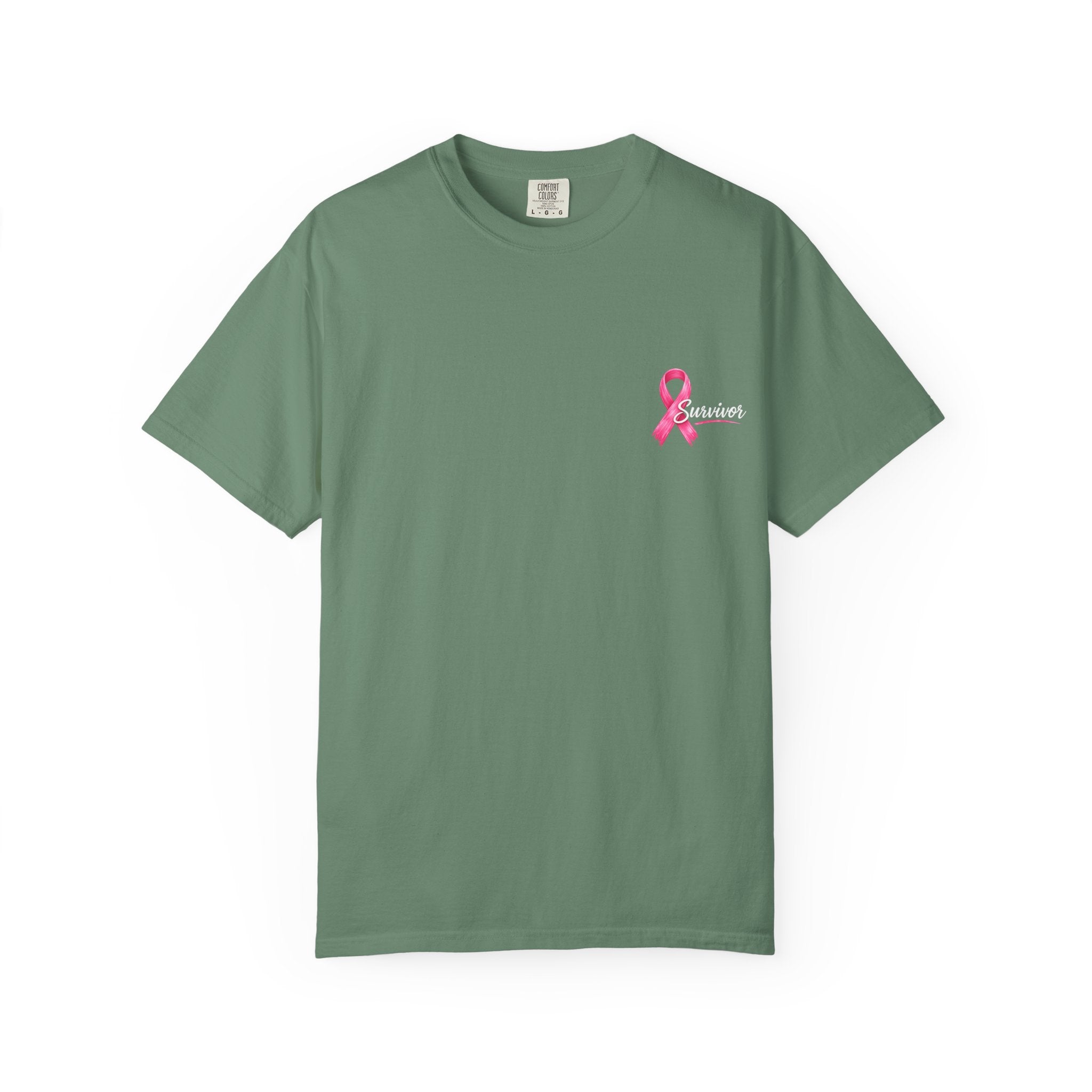 Breast Cancer Survivor T-Shirt — 'Survivor' Pink Ribbon Awareness Tee