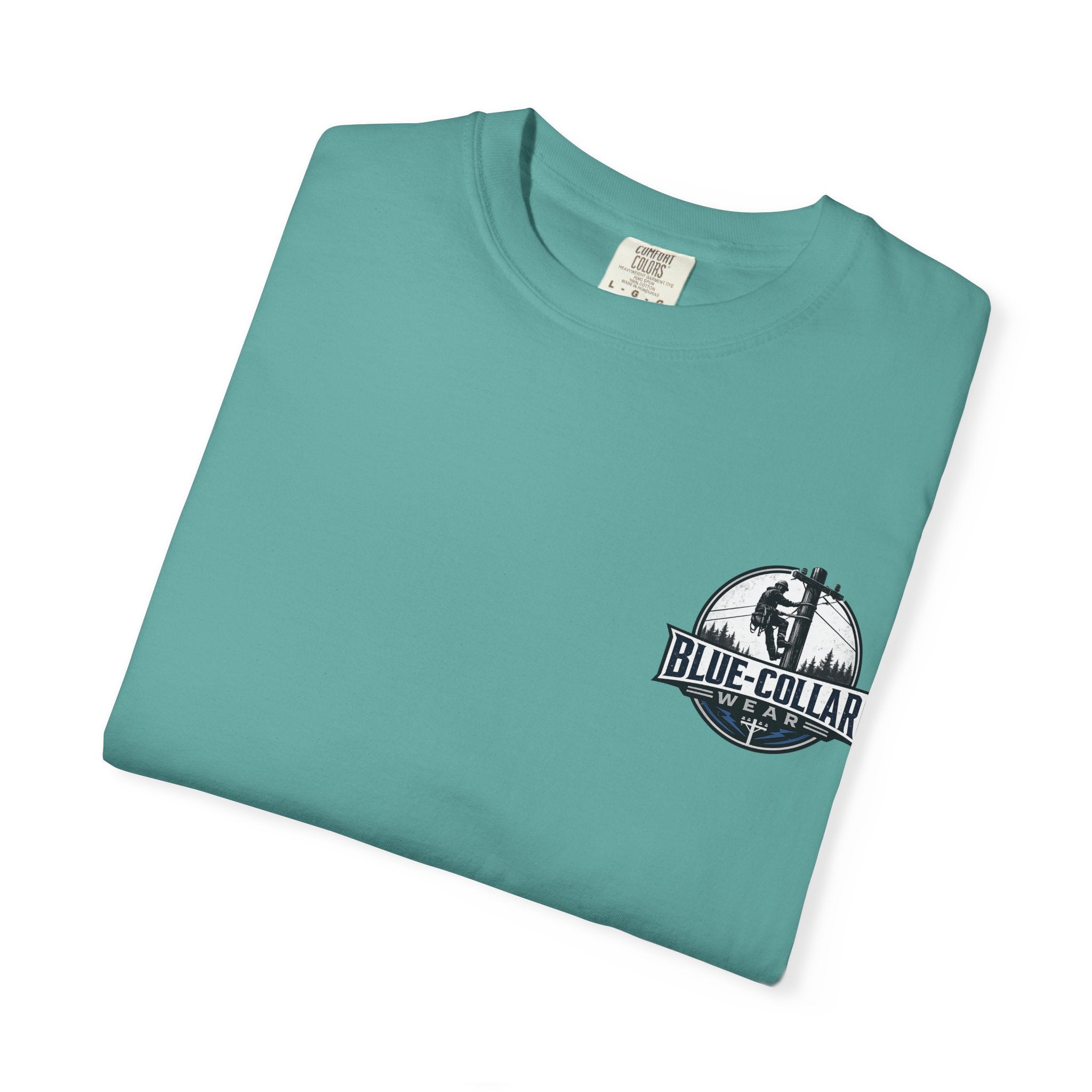 Blue-Collar Wear T-Shirt — Lineman Utility Work Tee