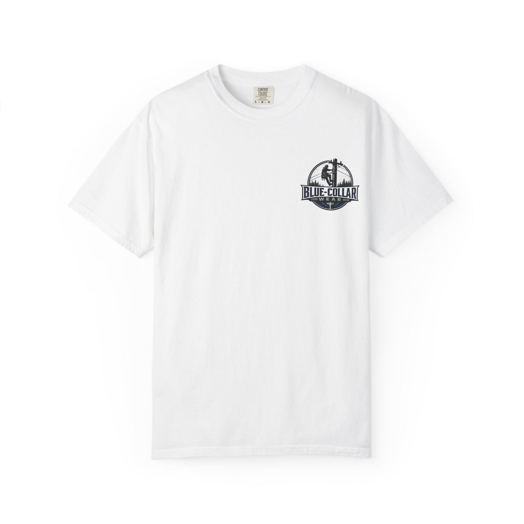 Blue-Collar Wear T-Shirt — Lineman Utility Work Tee