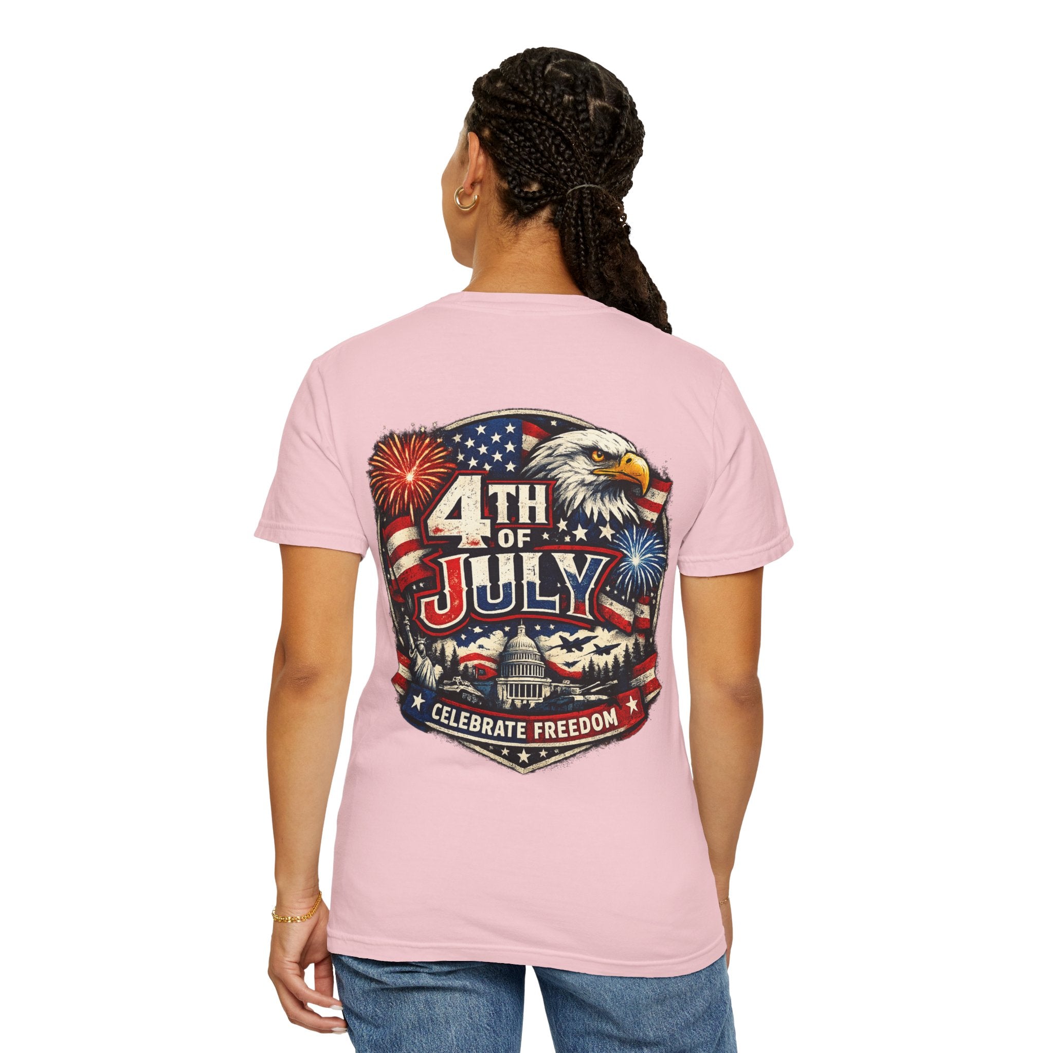 4th of July Eagle T-Shirt — Celebrate Freedom Patriotic Tee
