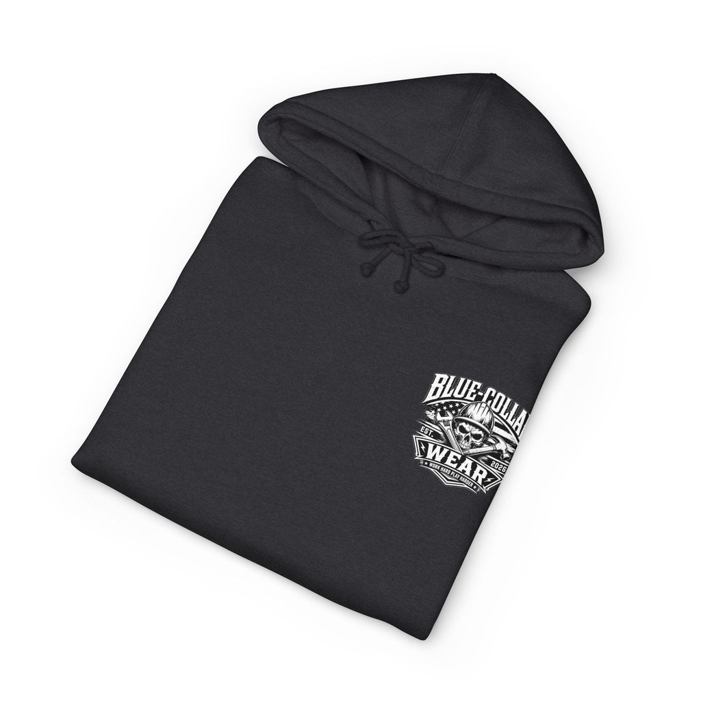 Too Young to Retire Hoodie — “Retire, Too Broke, Quit, Too Ugly to Strip” Vintage Graphic Hoodie