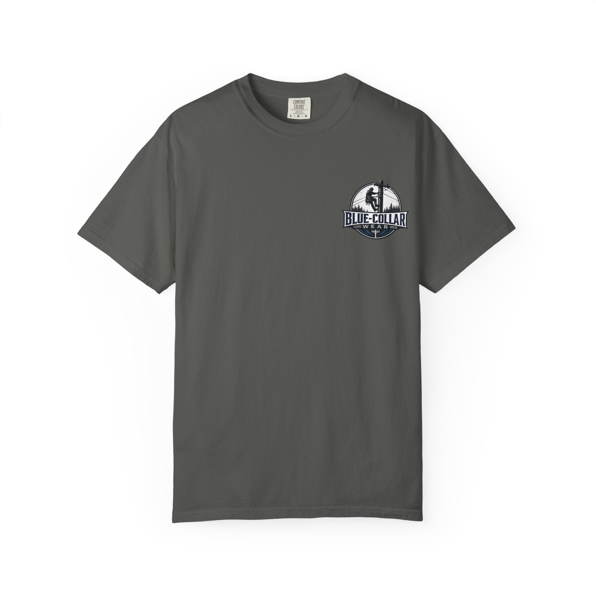 Blue-Collar Wear T-Shirt — Lineman Utility Work Tee