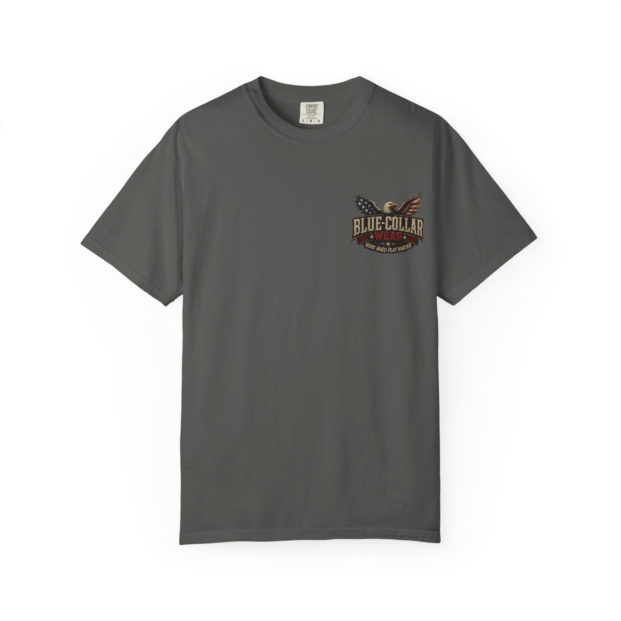 Patriotic 'America Land of the Free' T-Shirt — Eagle & Flag Graphic