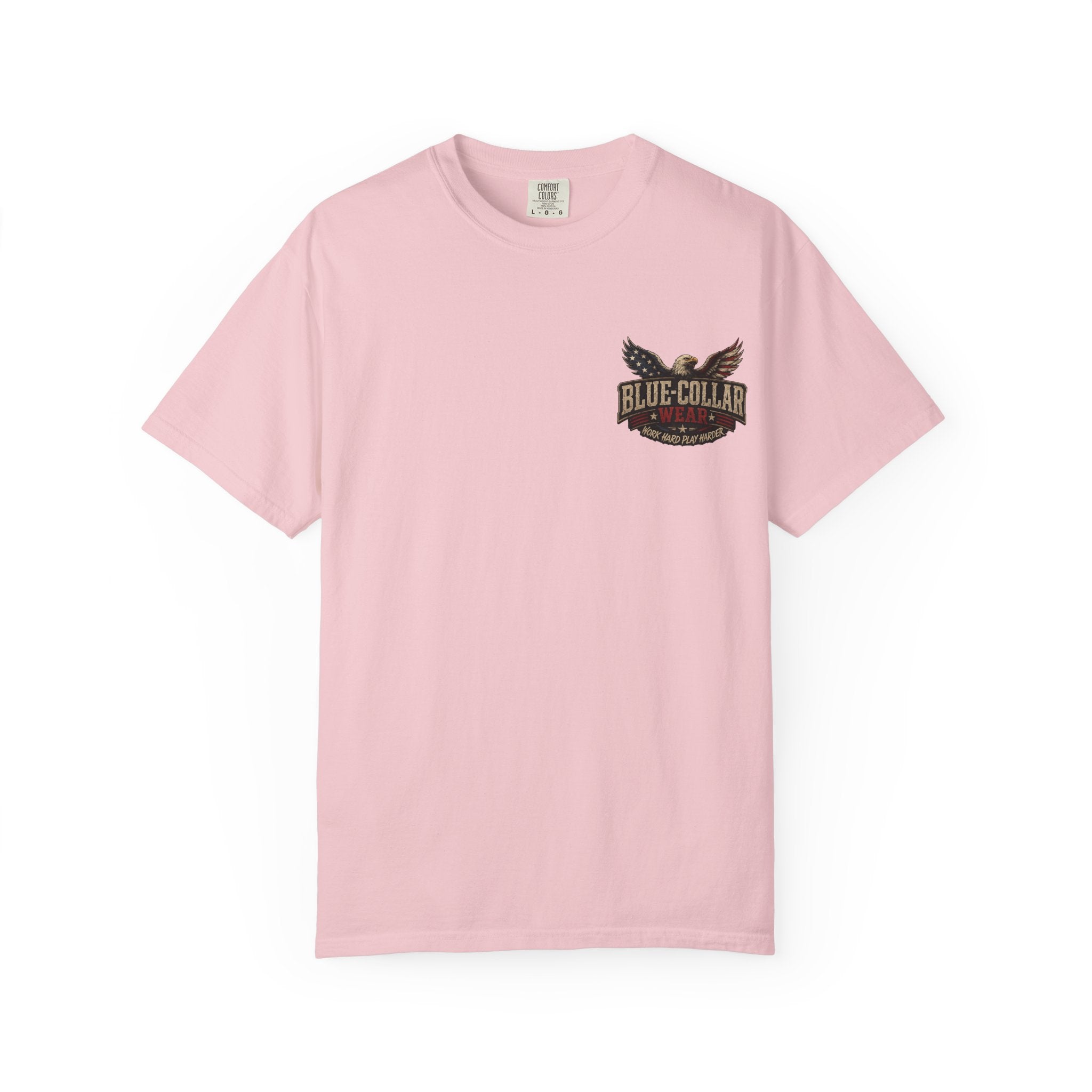 Patriotic 'America Land of the Free' T-Shirt — Eagle & Flag Graphic