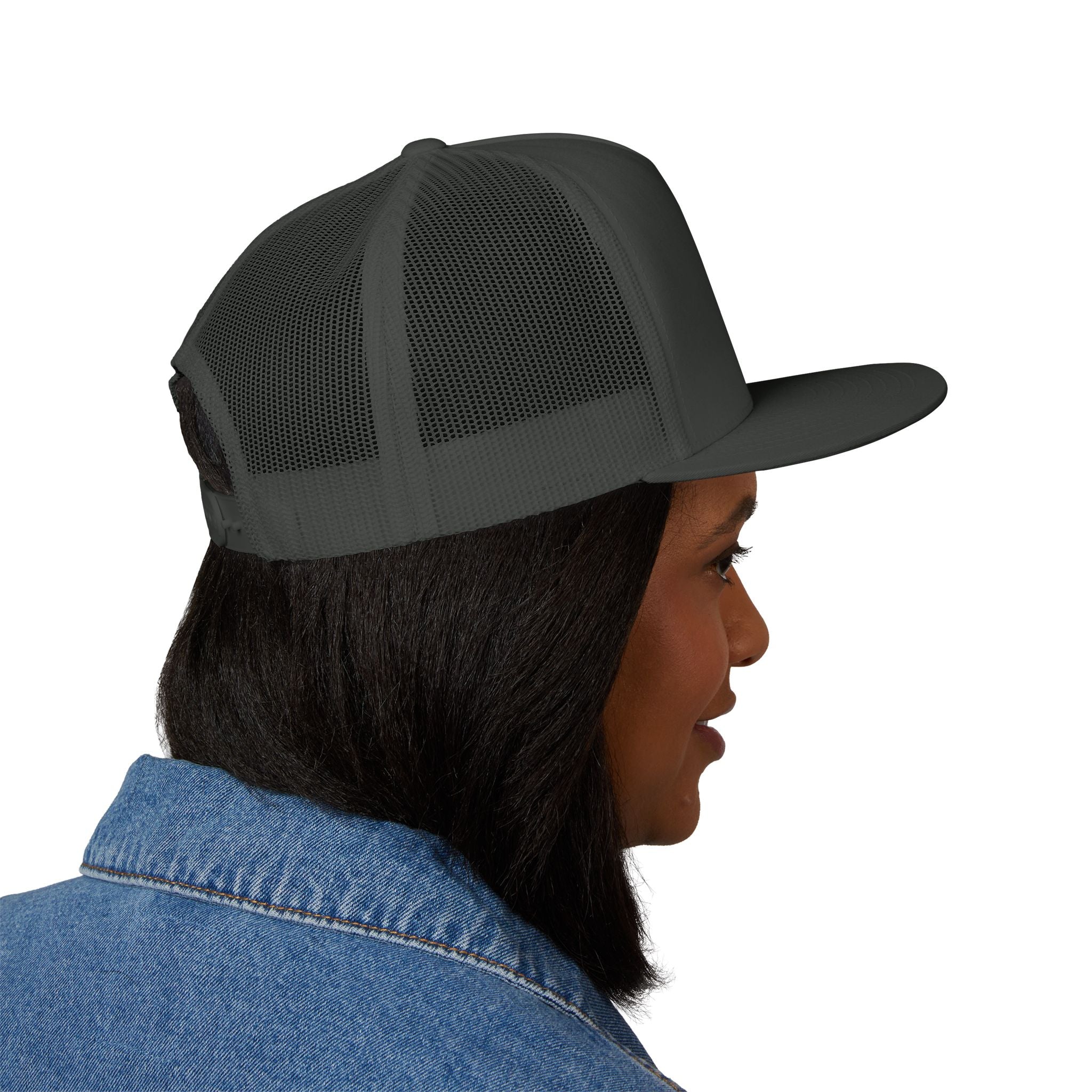 Blue Collar Wife Trucker Cap – Leopard Print Workwife Snapback