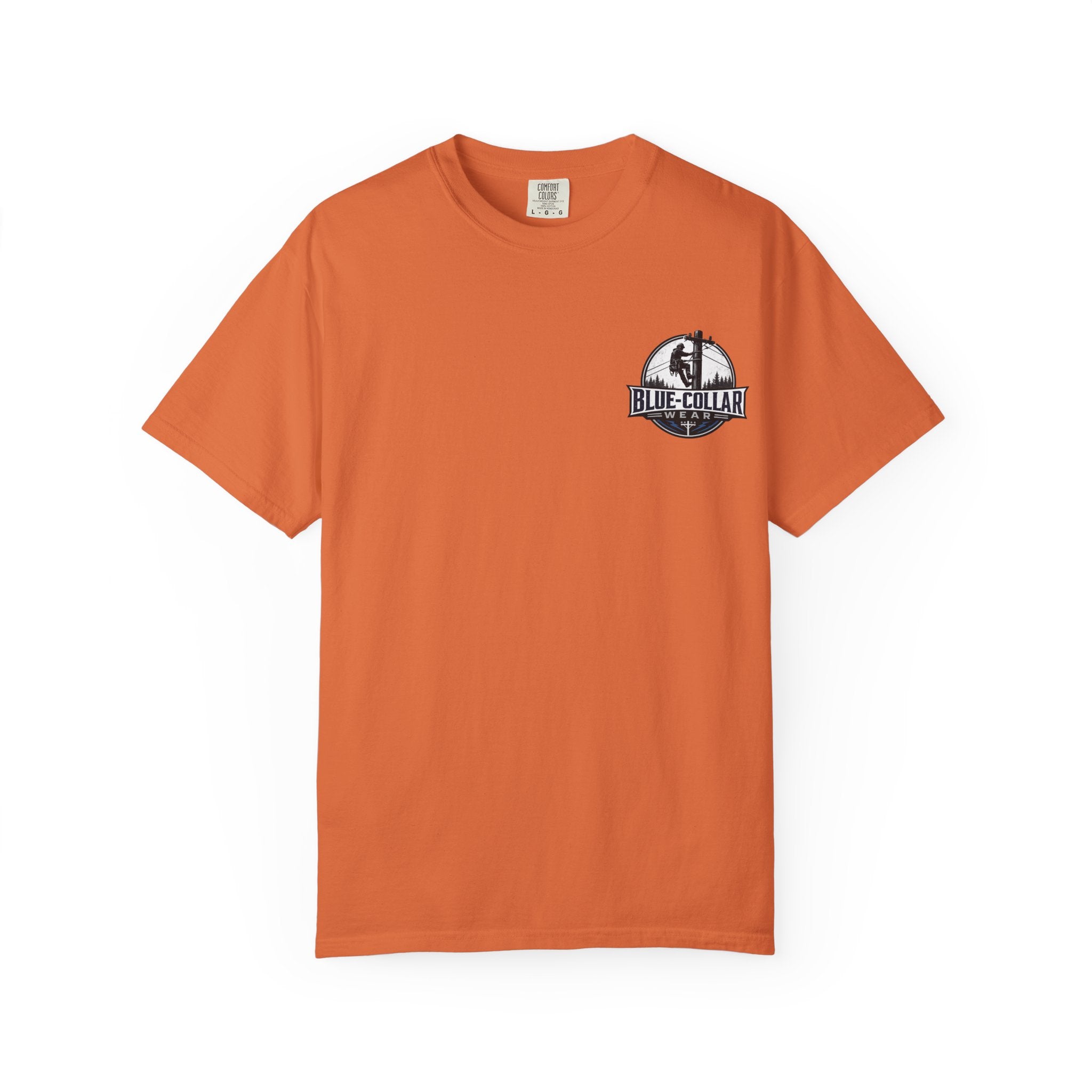 Blue-Collar Wear T-Shirt — Lineman Utility Work Tee