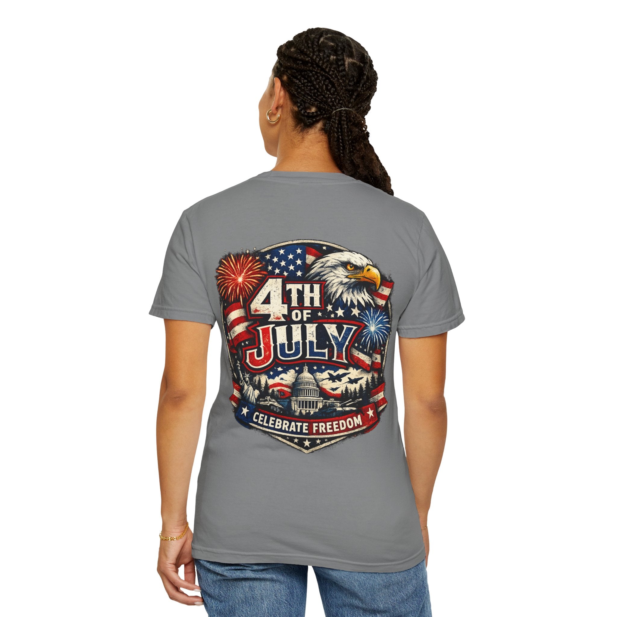 4th of July Eagle T-Shirt — Celebrate Freedom Patriotic Tee