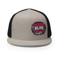 Badass Blue Collar Wife Trucker Cap