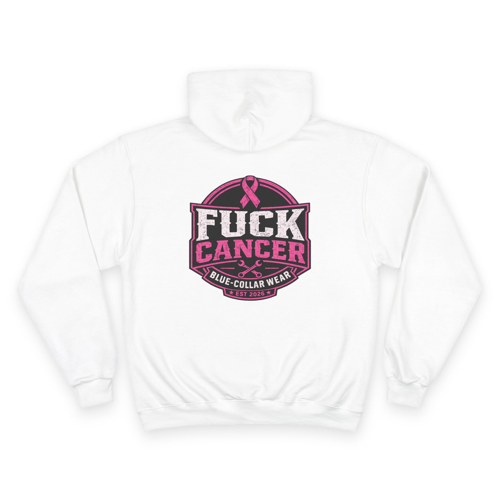 Fuck Cancer Hoodie — Pink Ribbon Awareness Champion Hoodie