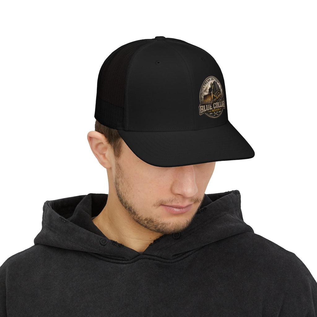 Blue Collar Gear Trucker Cap Killdozer – Vintage Workwear Snapback