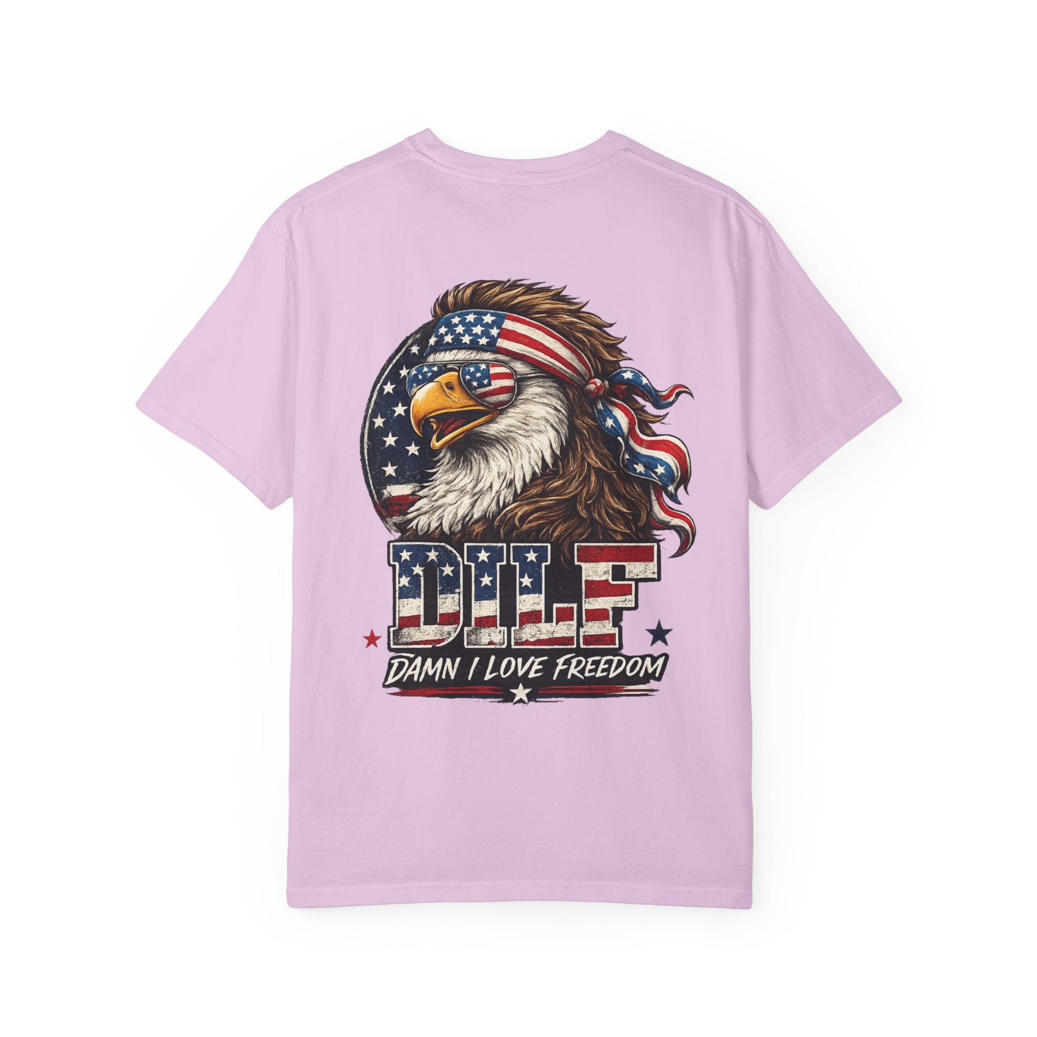 DILF Eagle T-Shirt — Patriotic "Damn I Love Freedom" Graphic Tee