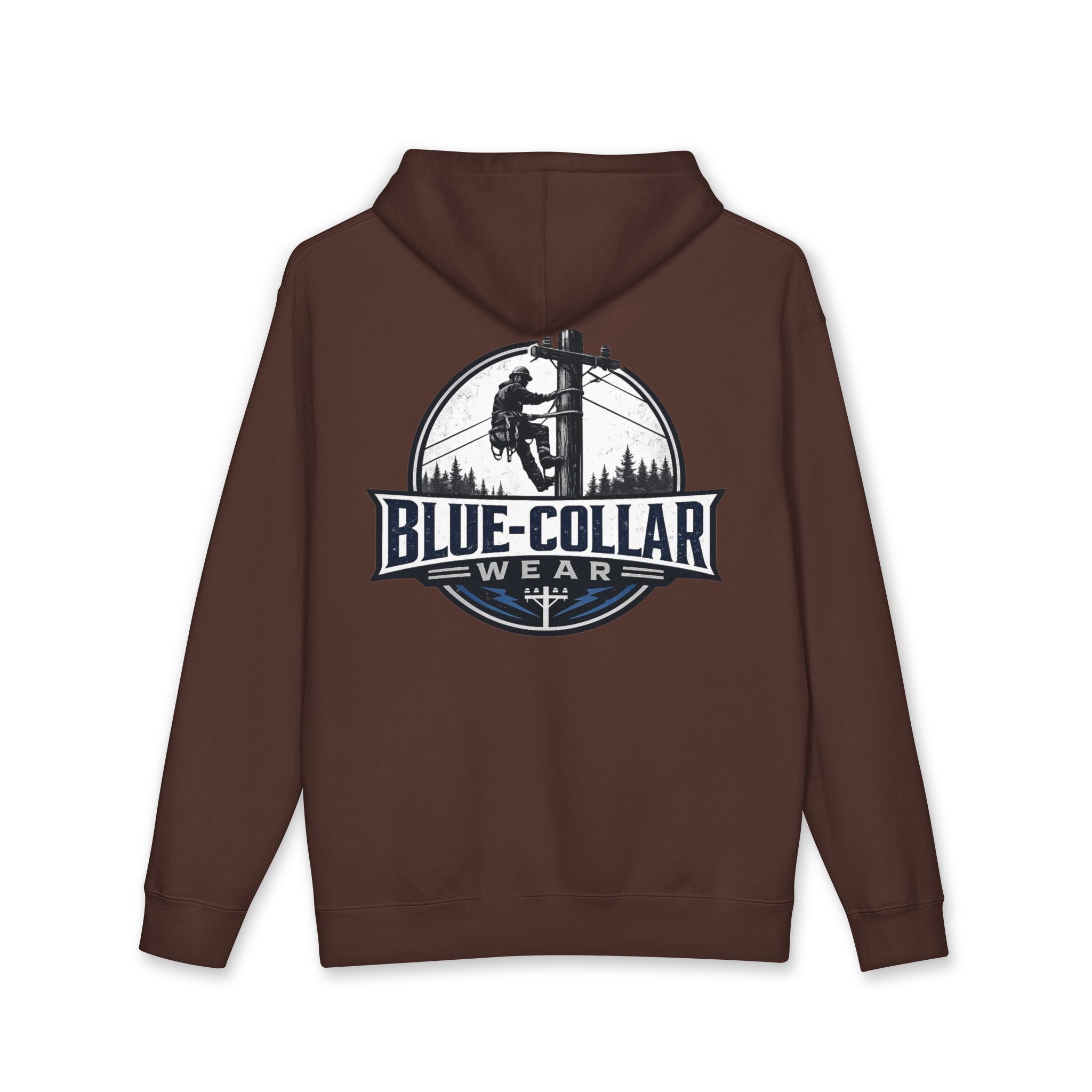 Blue-Collar Wear Hoodie — Lineman Workwear Pullover