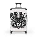 Suitcase — Blue Collar Wear Skull Luggage | Work Hard Play Hard Travel Case