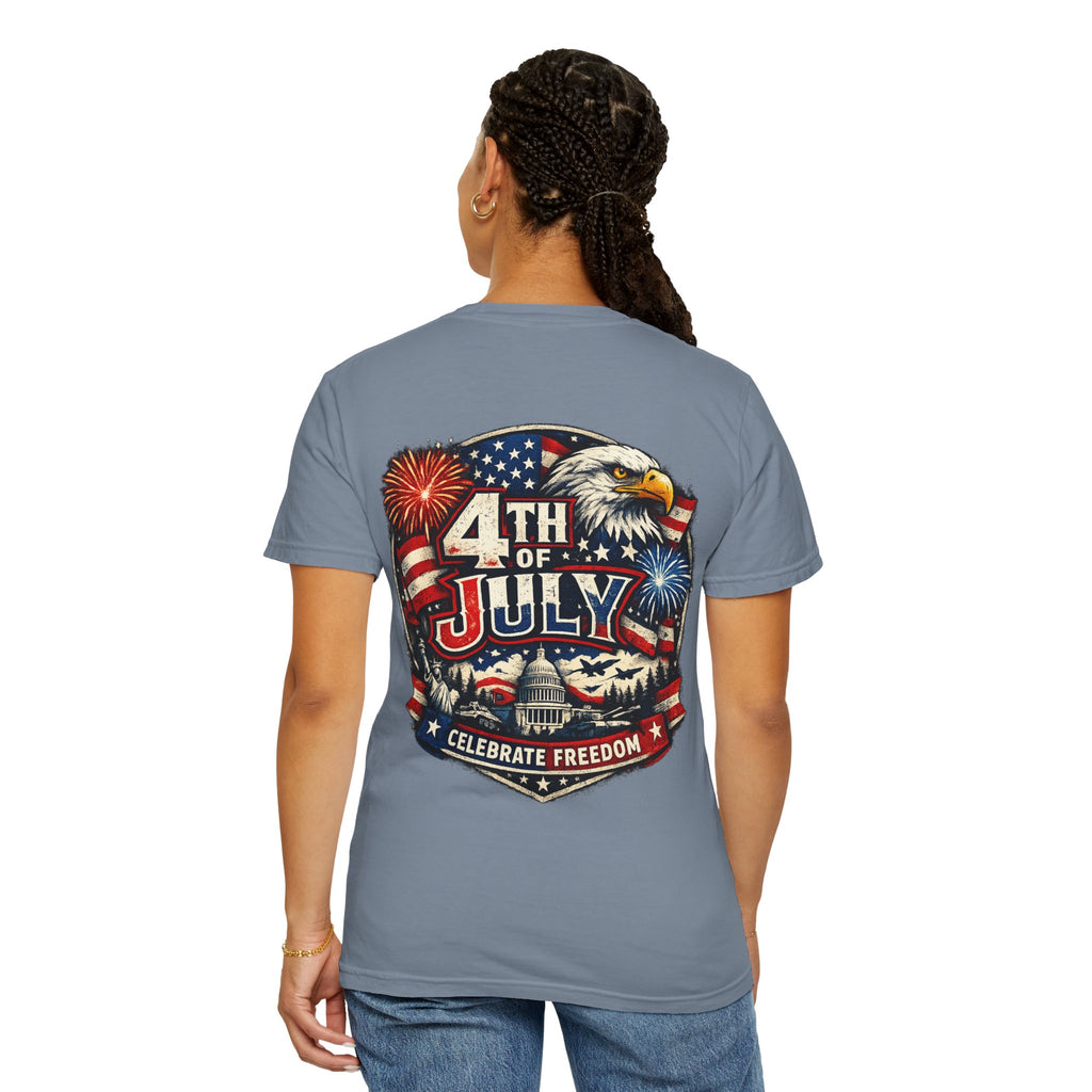 4th of July Eagle T-Shirt — Celebrate Freedom Patriotic Tee