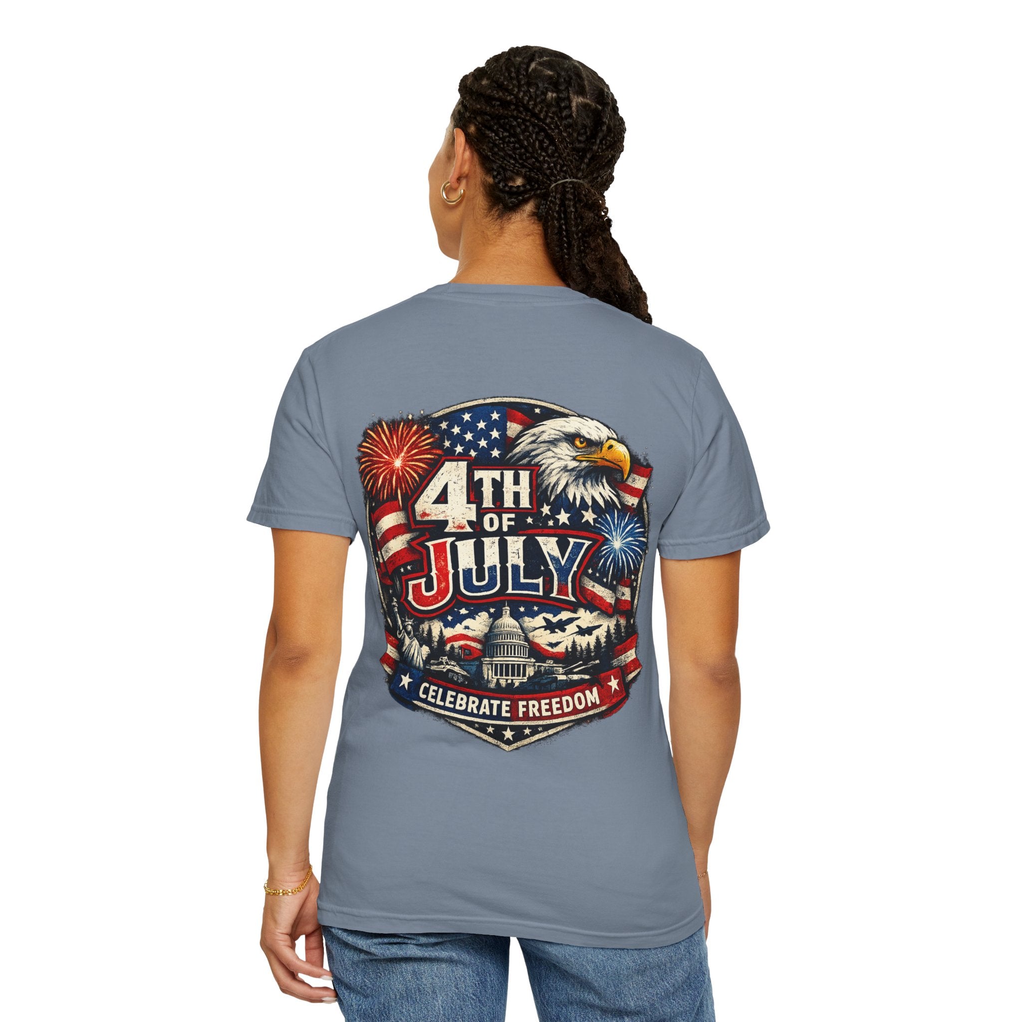 4th of July Eagle T-Shirt — Celebrate Freedom Patriotic Tee