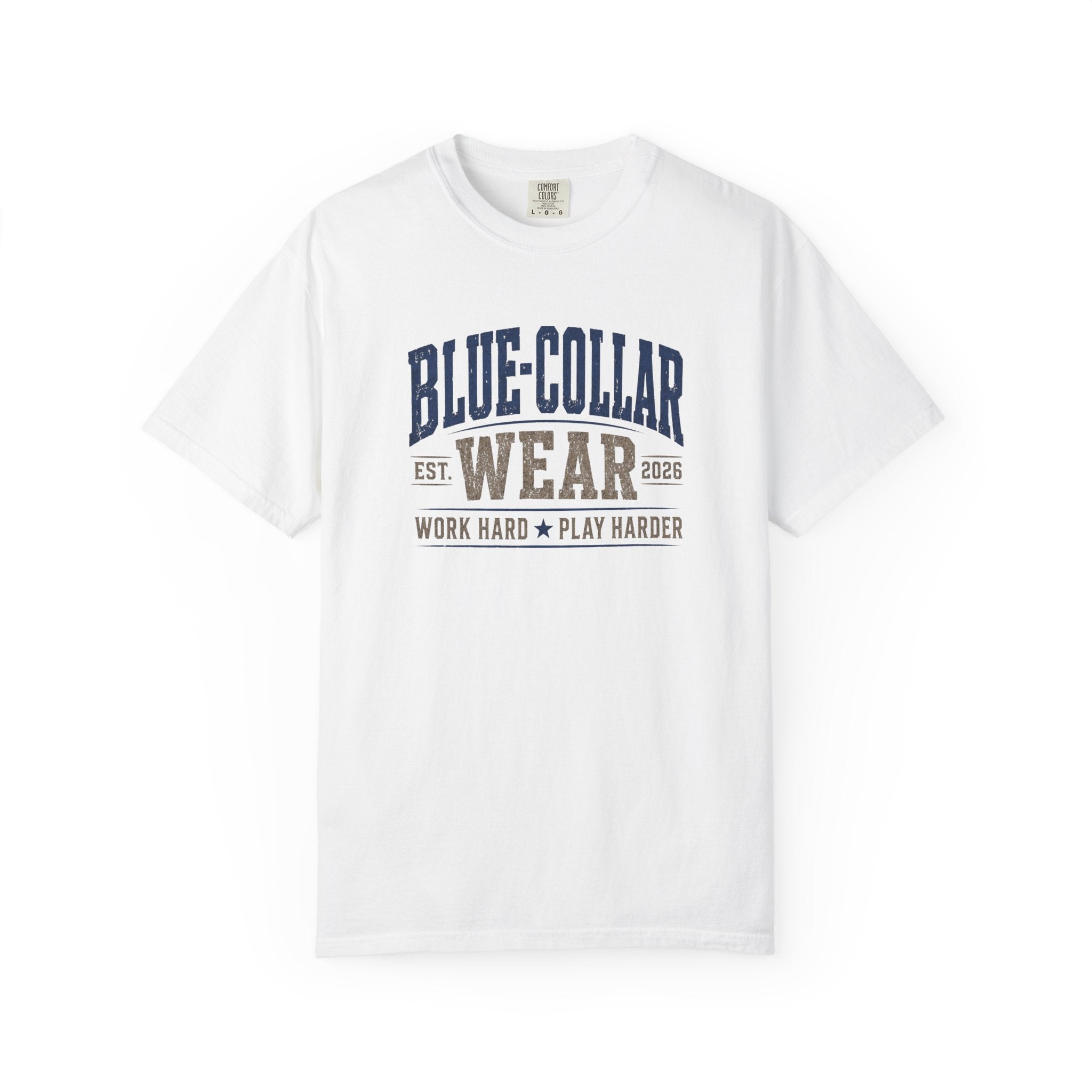 Blue-Collar Wear "Lord Just Get Us Through Hell Week" Work T-Shirt