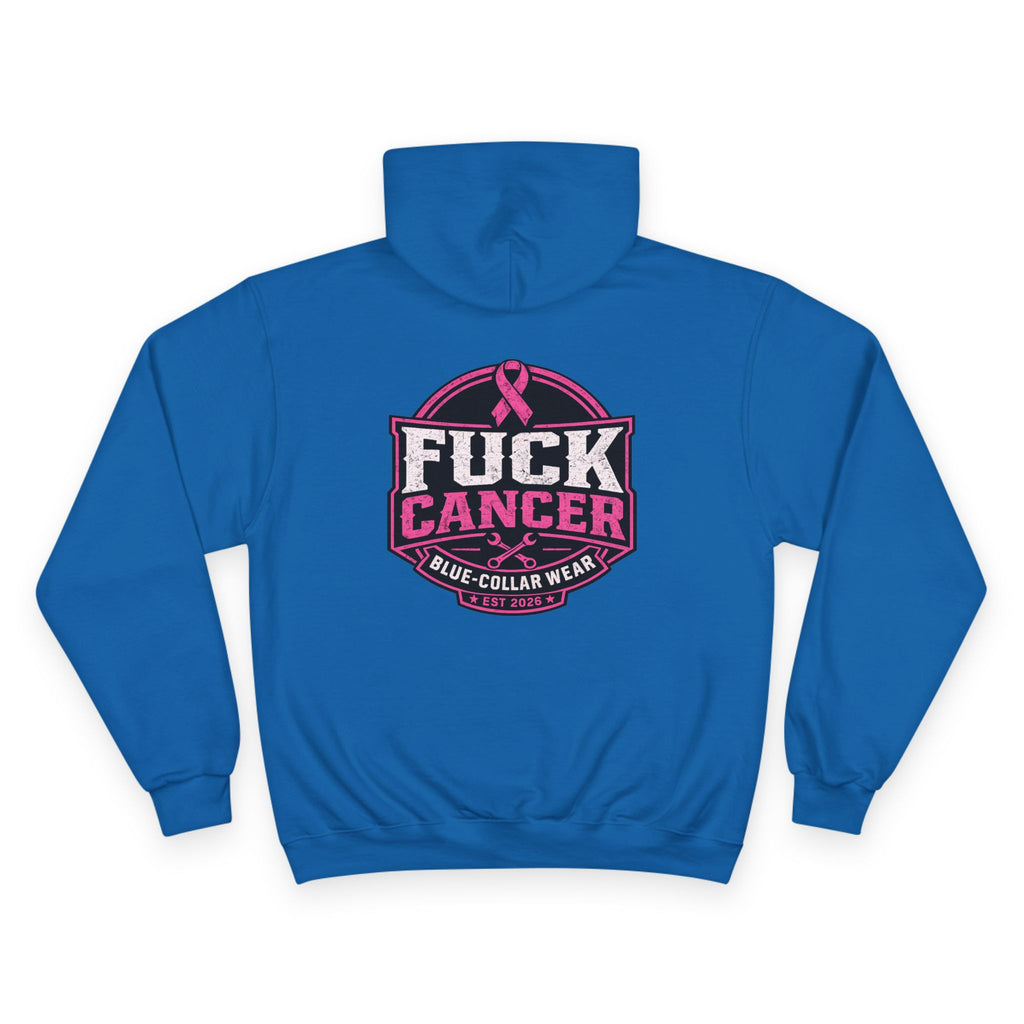Fuck Cancer Hoodie — Pink Ribbon Awareness Champion Hoodie