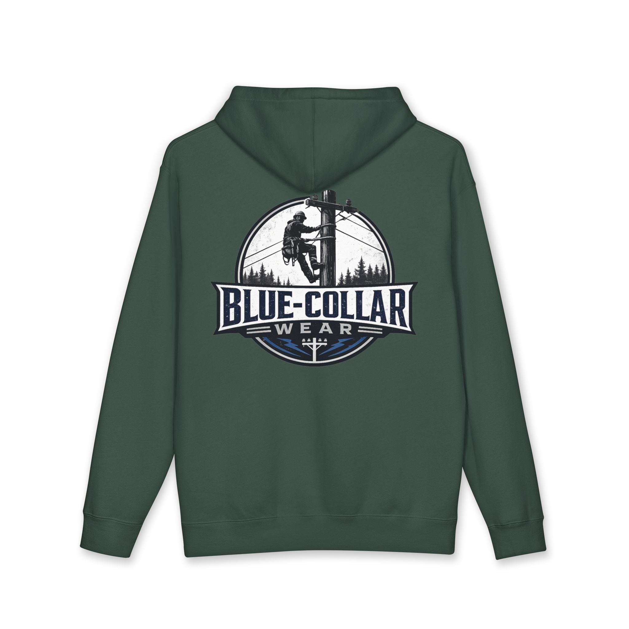 Blue-Collar Wear Hoodie — Lineman Workwear Pullover