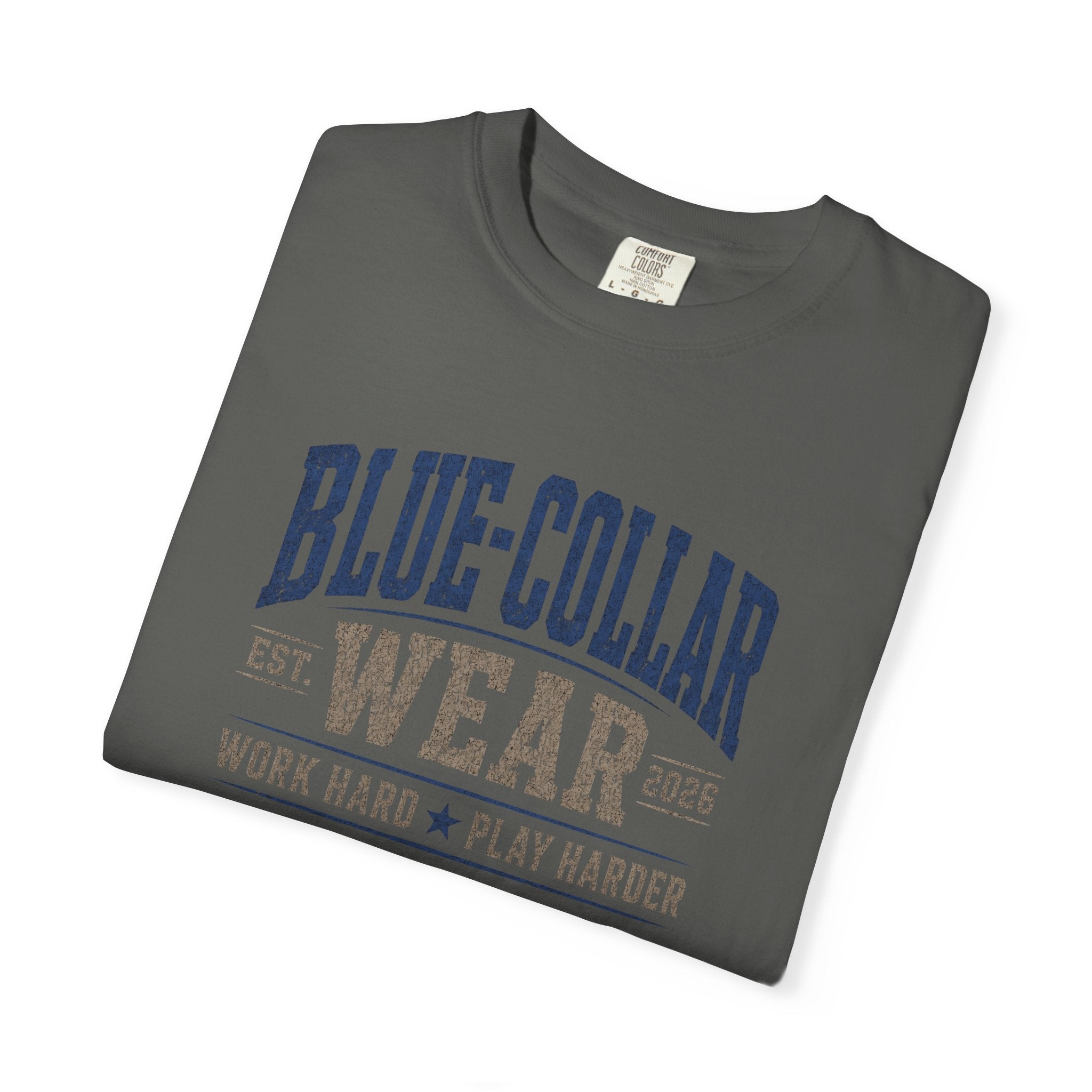 Blue-Collar Wear "Lord Just Get Us Through Hell Week" Work T-Shirt