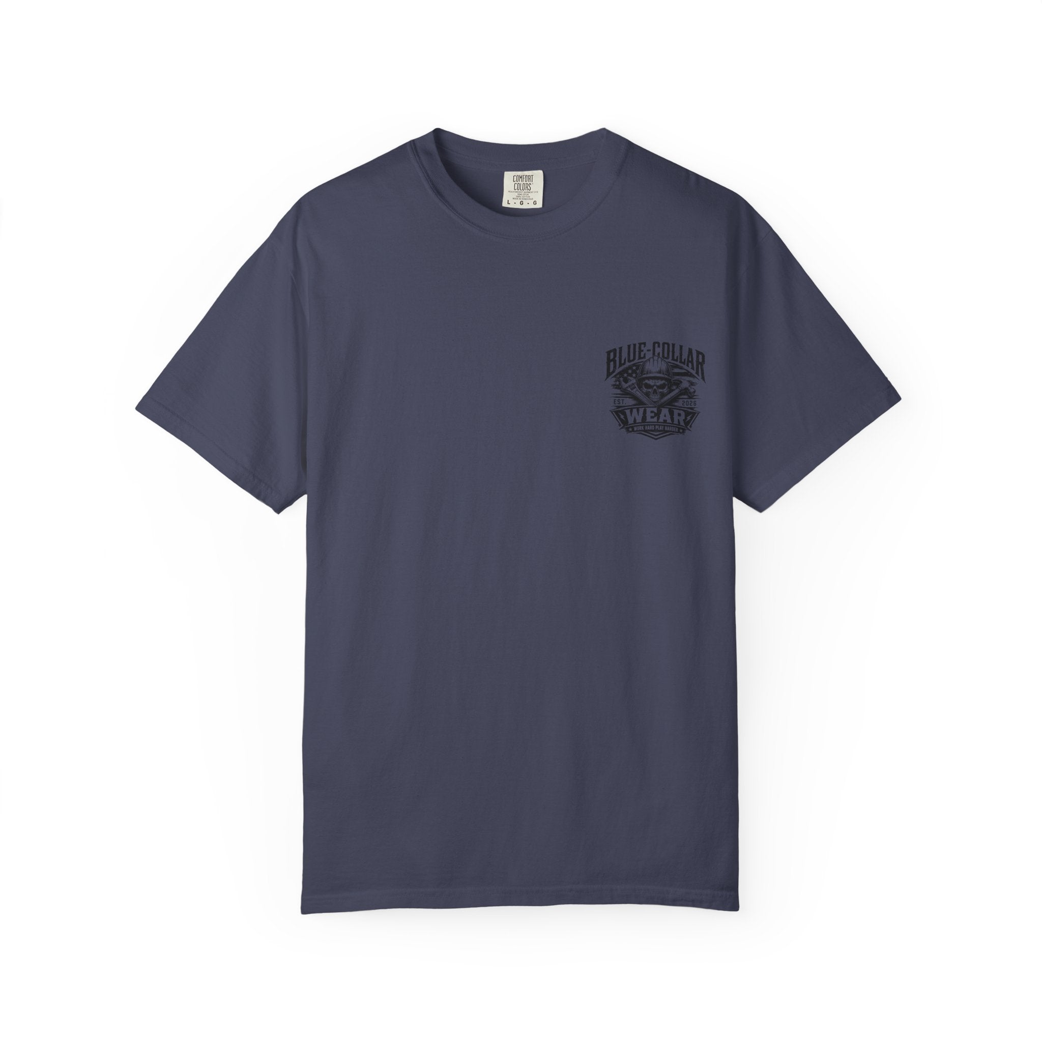 Oil Rig Illustration T-shirt | Fuck Fight Trip Pipe