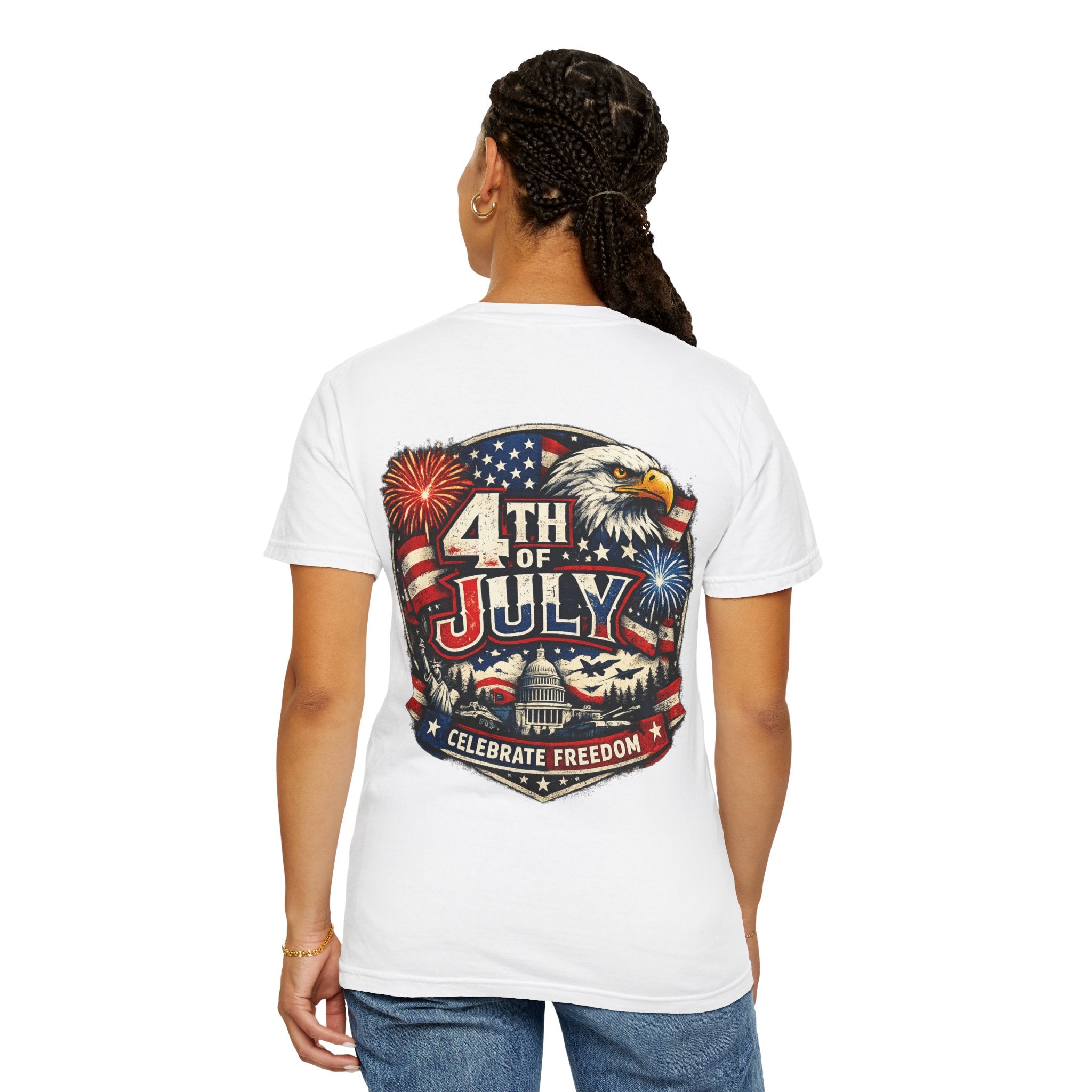4th of July Eagle T-Shirt — Celebrate Freedom Patriotic Tee