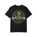 Blue Collar Wear T‑Shirt — Workwear Graphic Tee (“Blue Collar” Fist Logo)