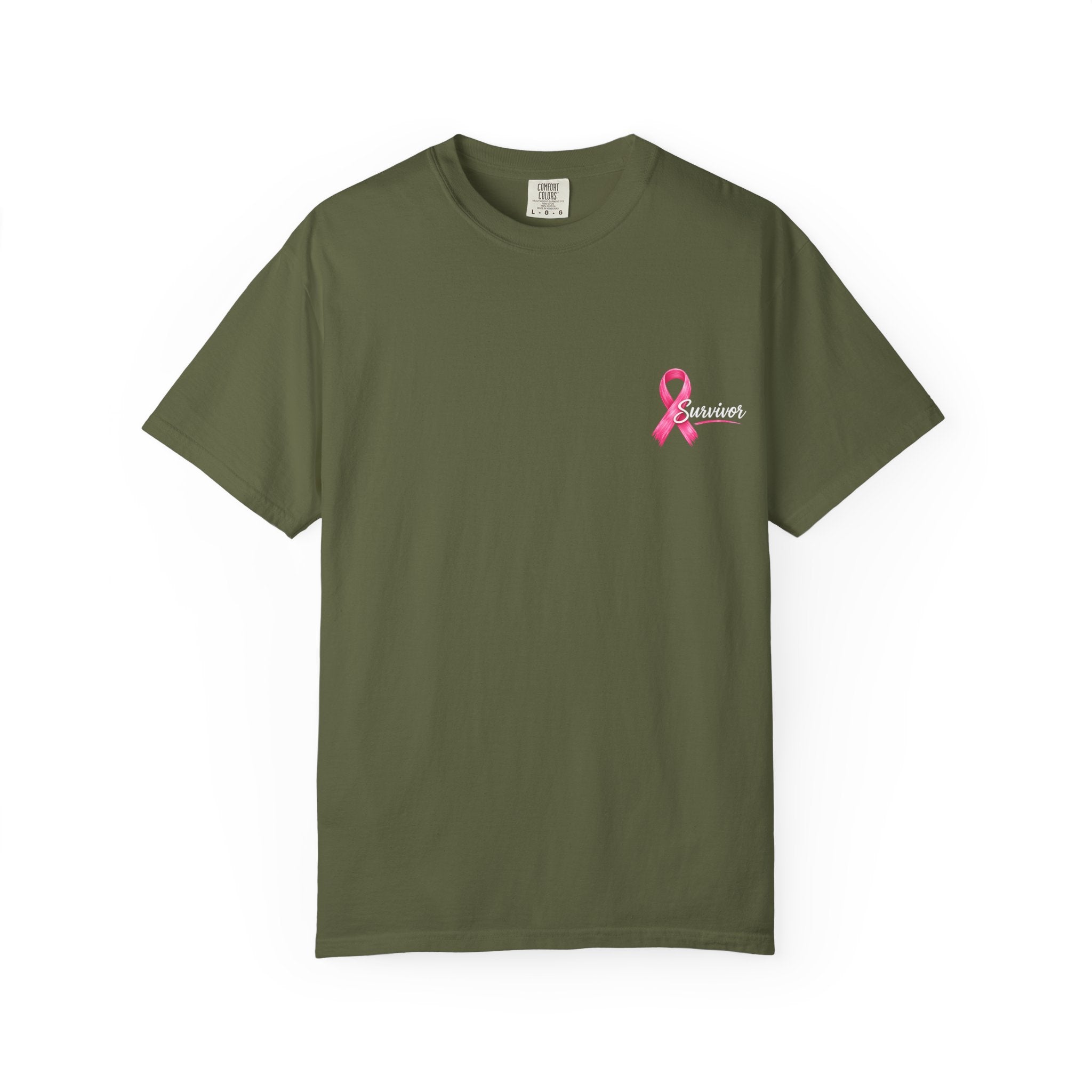 Breast Cancer Survivor T-Shirt — 'Survivor' Pink Ribbon Awareness Tee