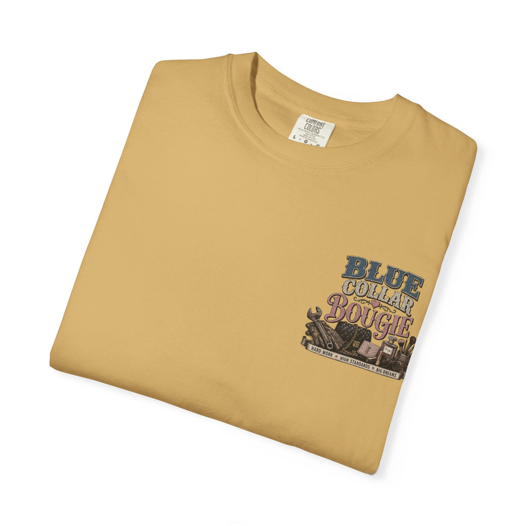 Blue Collar Bougie T-Shirt — Workwear Vintage Graphic Tee