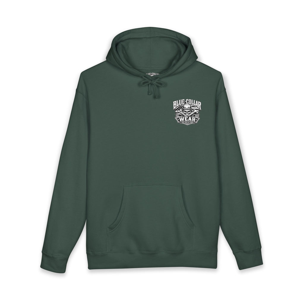 Too Young to Retire Hoodie — “Retire, Too Broke, Quit, Too Ugly to Strip” Vintage Graphic Hoodie