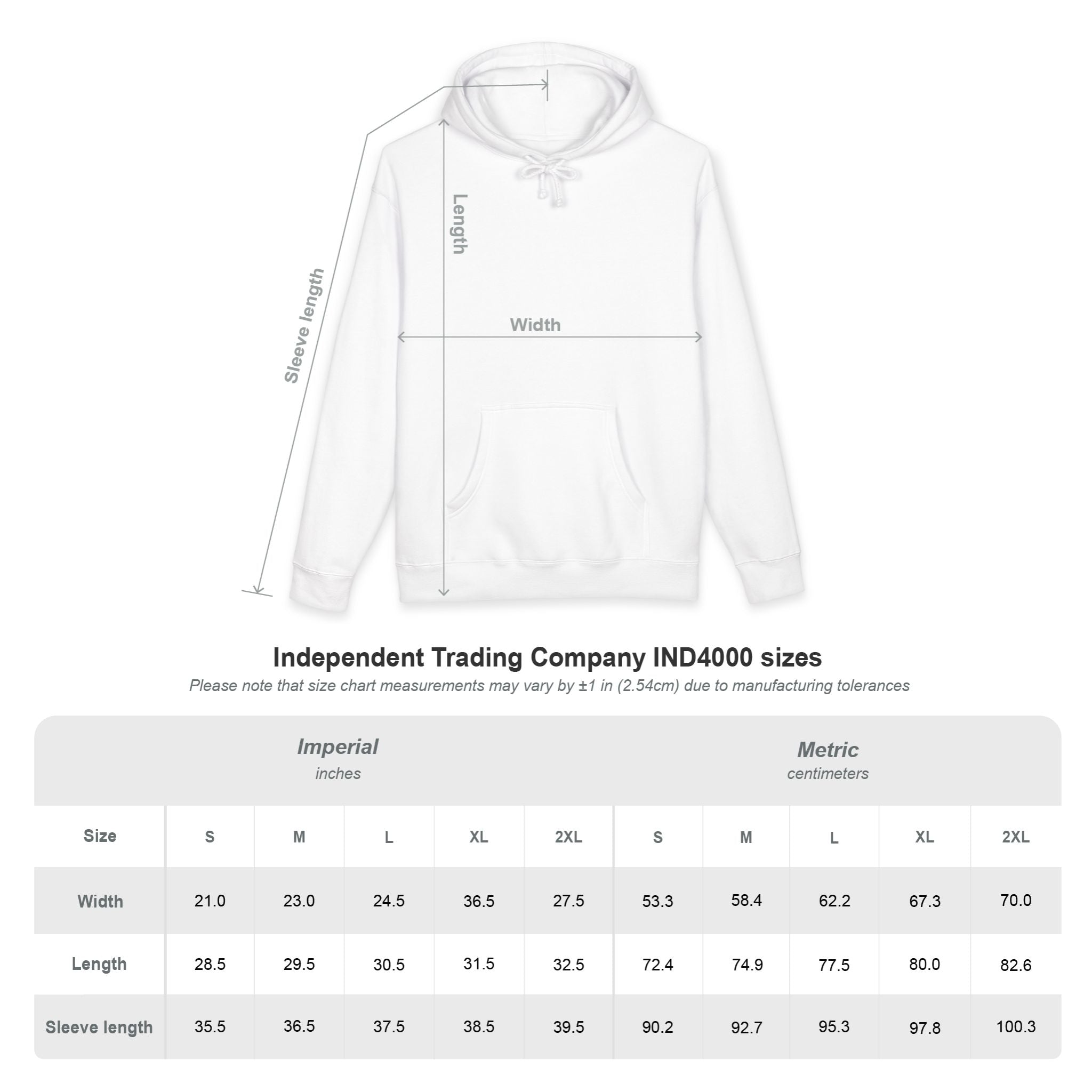 Blue-Collar Wear Hoodie — Mechanic Wrench Logo Workwear Pullover