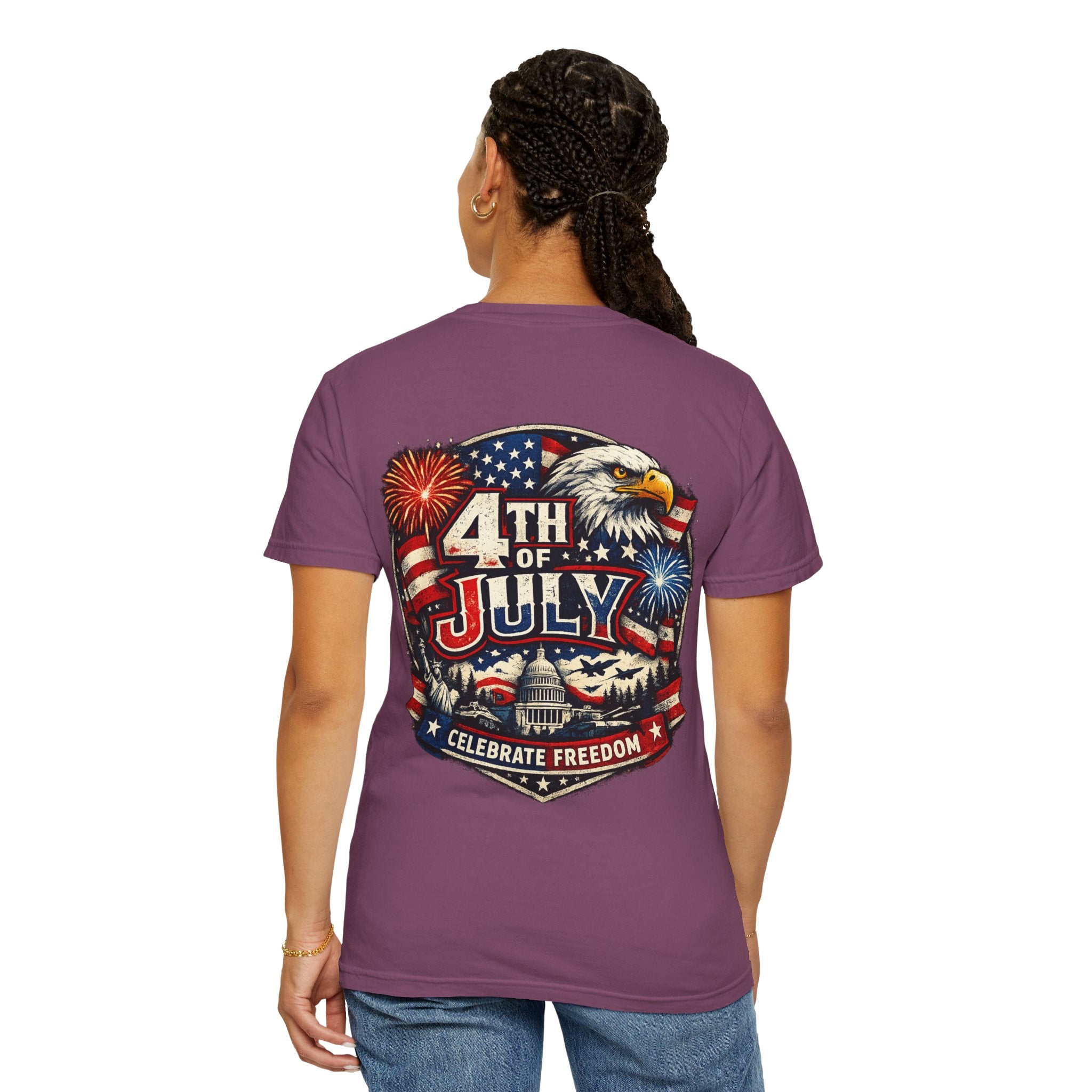 4th of July Eagle T-Shirt — Celebrate Freedom Patriotic Tee