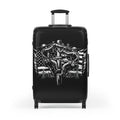 Patriotic LINEMAN Suitcase — American Flag Fallen Brother Tribute Luggage