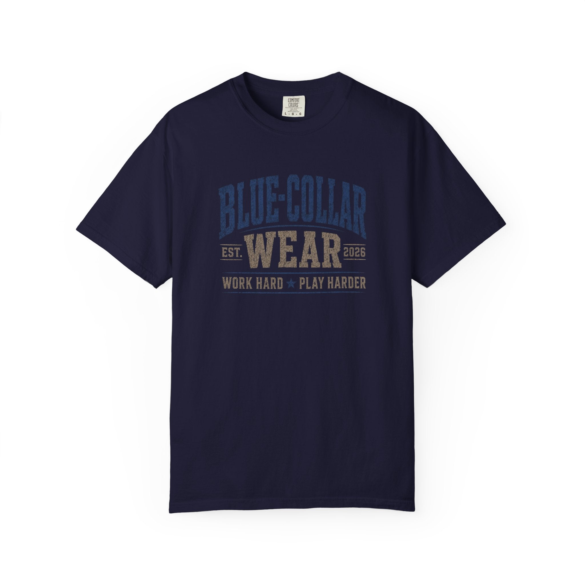 Blue-Collar Wear "Lord Just Get Us Through Hell Week" Work T-Shirt