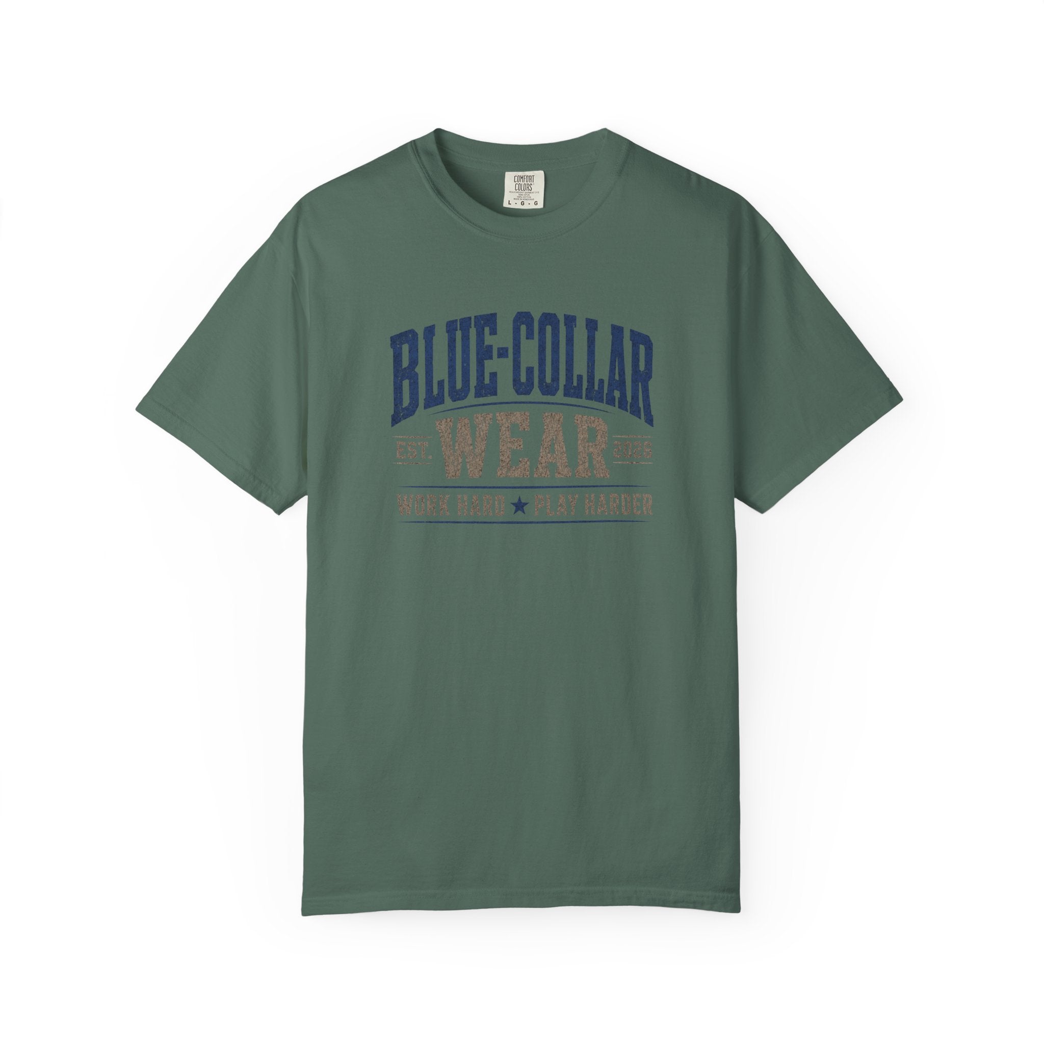 Blue-Collar Wear "Lord Just Get Us Through Hell Week" Work T-Shirt
