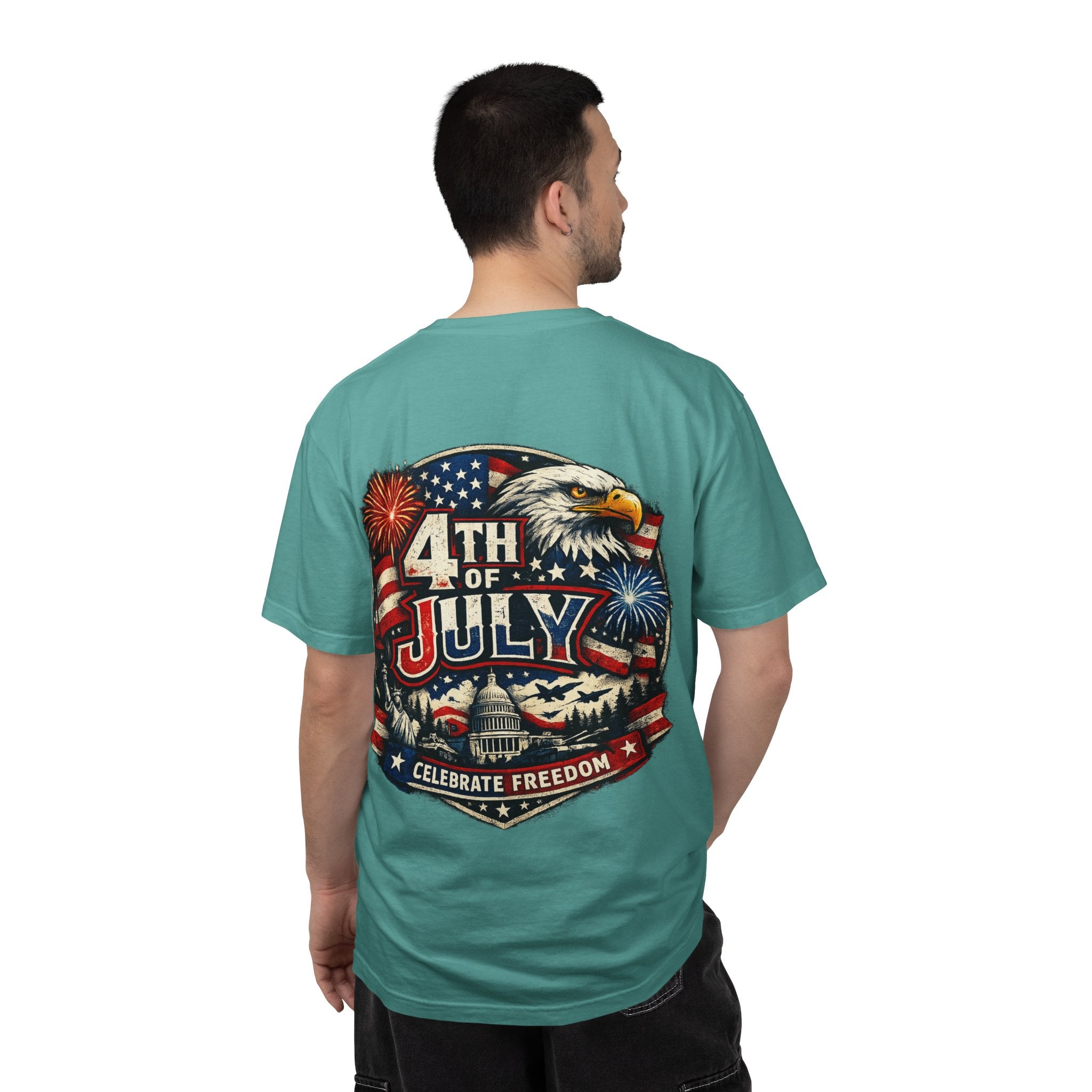 4th of July Eagle T-Shirt — Celebrate Freedom Patriotic Tee