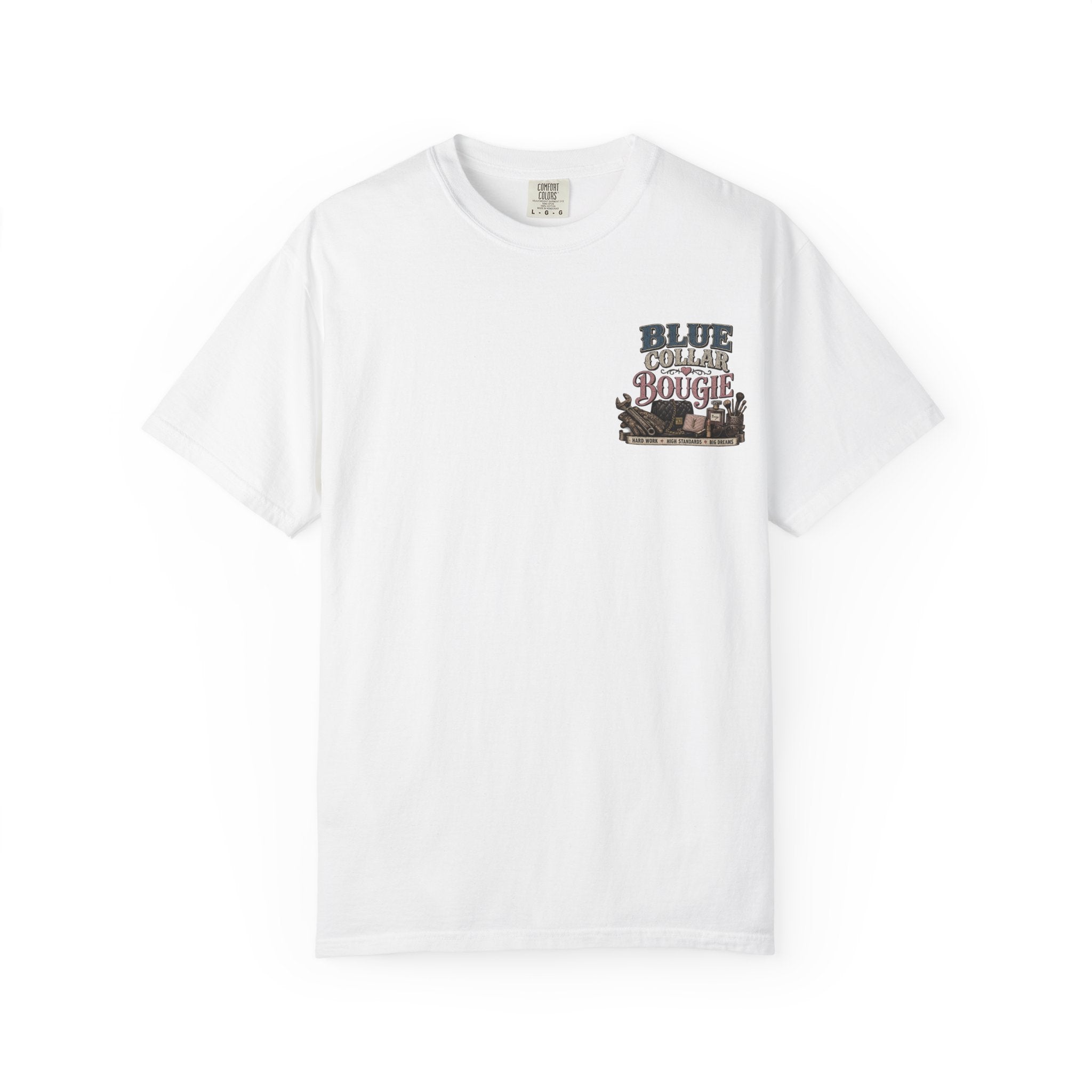 Blue Collar Bougie T-Shirt — Workwear Vintage Graphic Tee