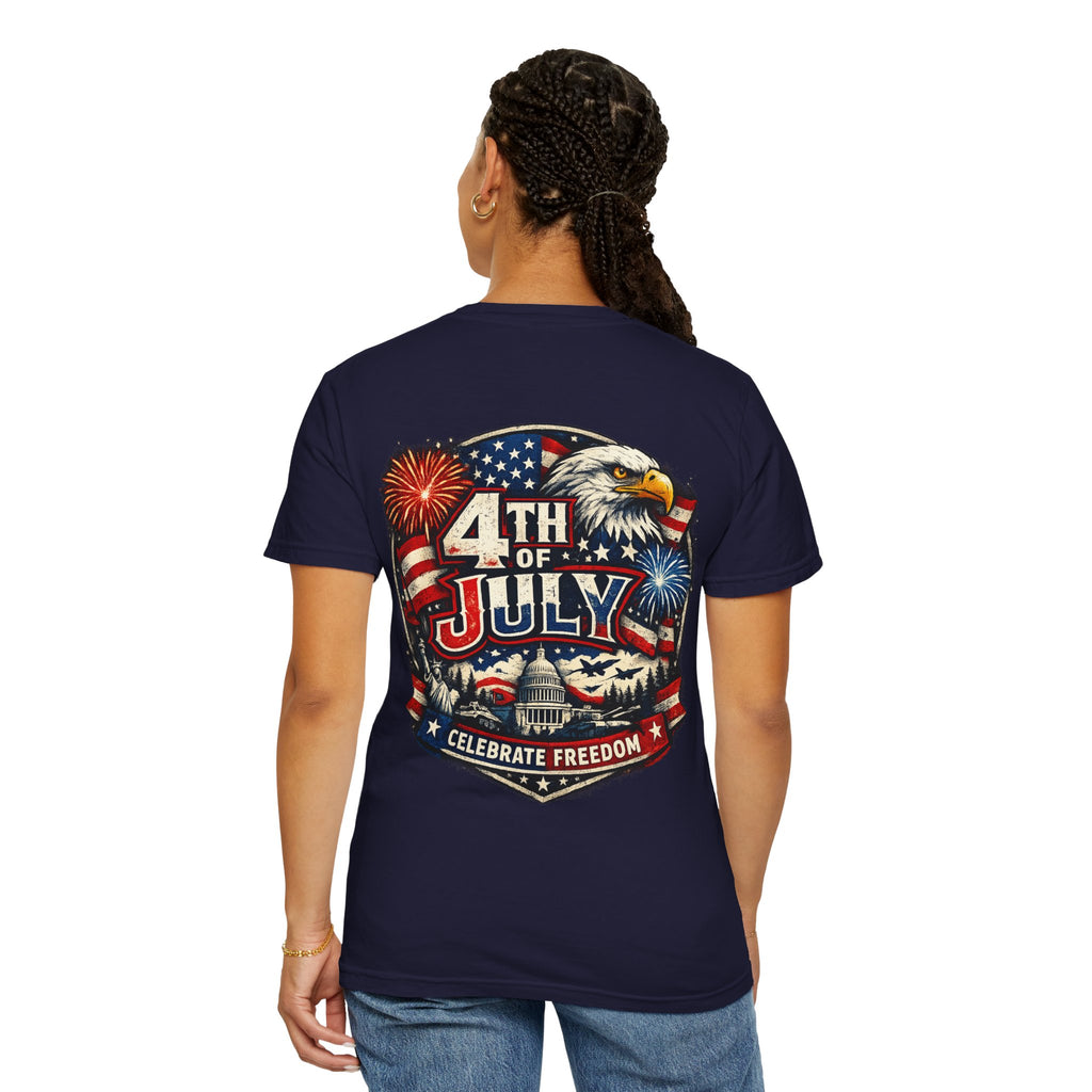 4th of July Eagle T-Shirt — Celebrate Freedom Patriotic Tee