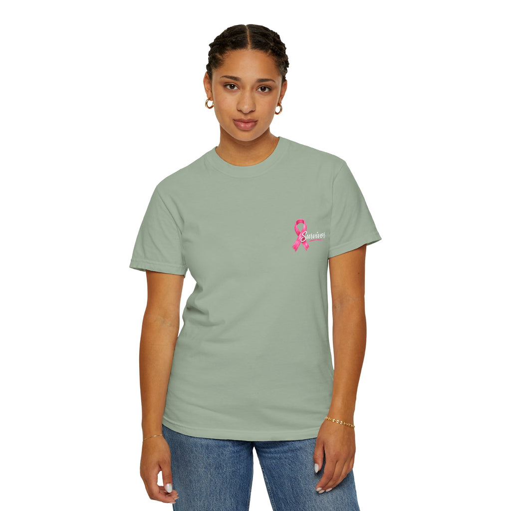 Breast Cancer Survivor T-Shirt — 'Survivor' Pink Ribbon Awareness Tee