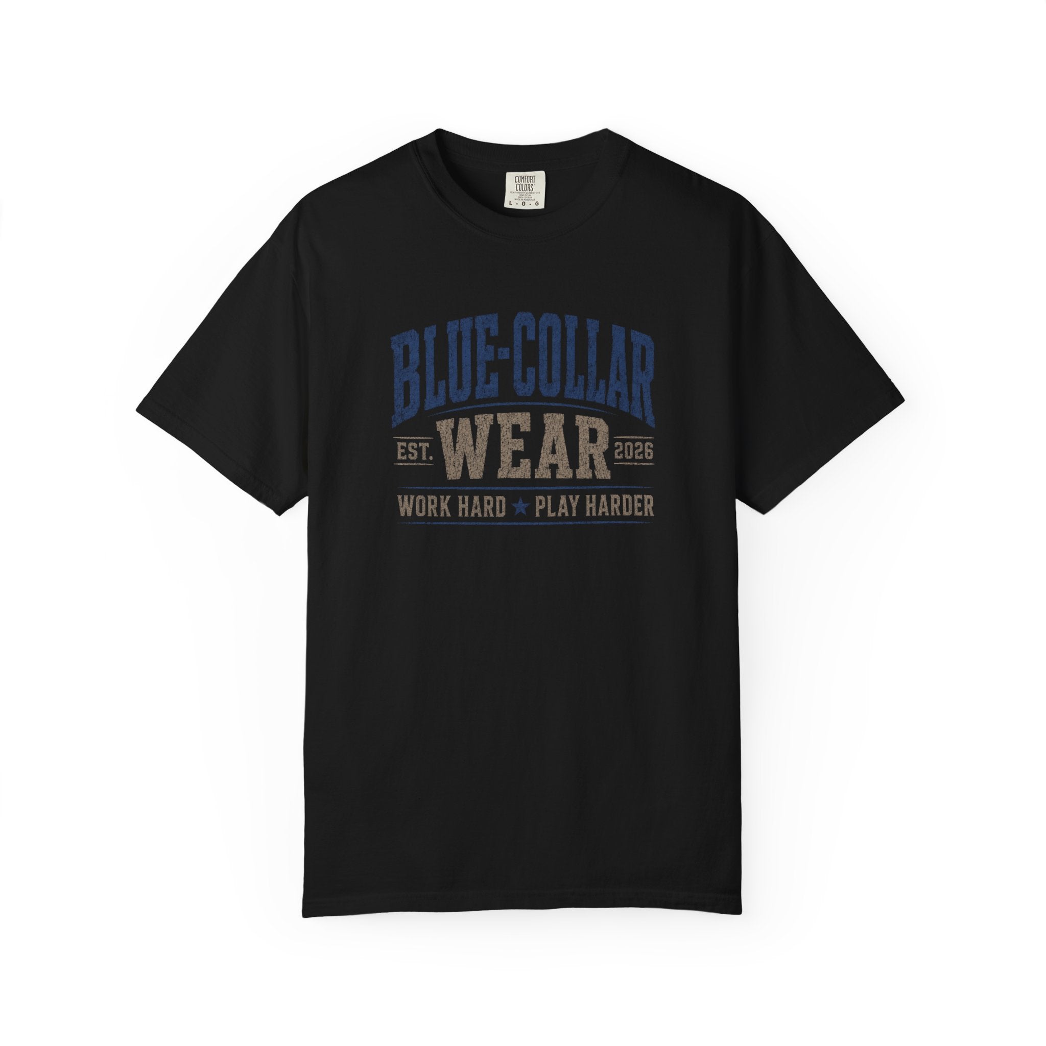 Blue-Collar Wear "Lord Just Get Us Through Hell Week" Work T-Shirt