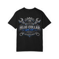 Blue-Collar Wear T-Shirt Mechanic — Busted Knuckles Mechanics Graphic Tee