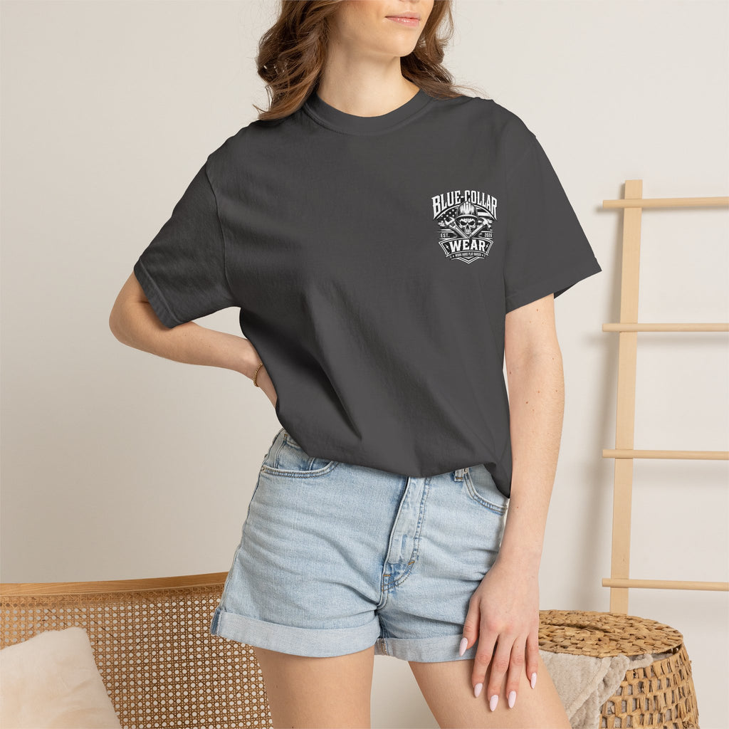 Too Young to Retire "Too Broke to Quit" Graphic T‑Shirt